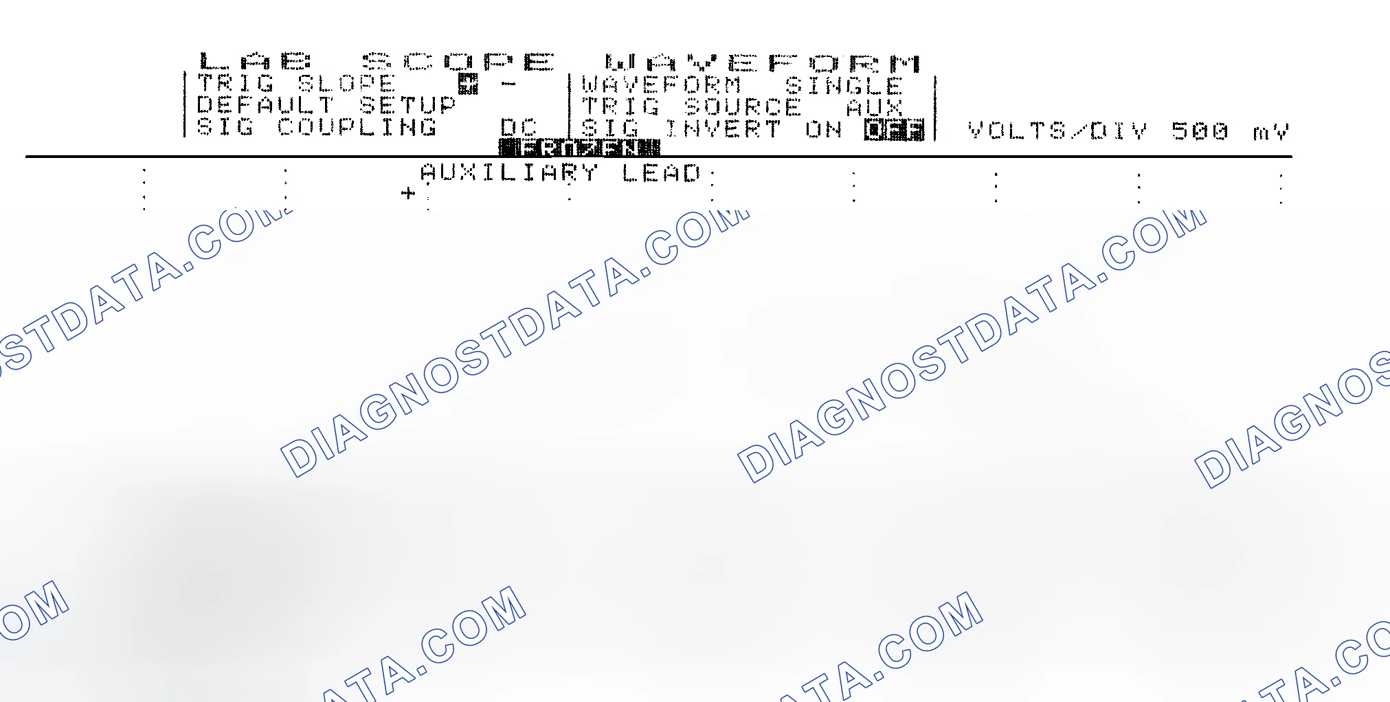 Scheme 14: Single Injector w/Excessive Current Flow - Current Pattern