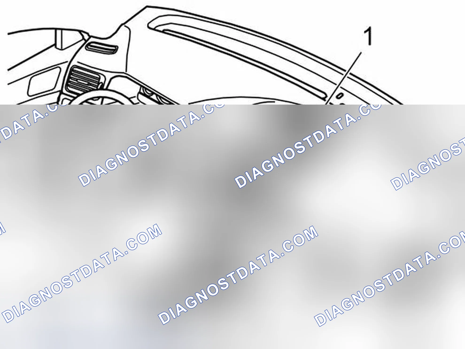Scheme 1013: Central loudspeaker, replacing