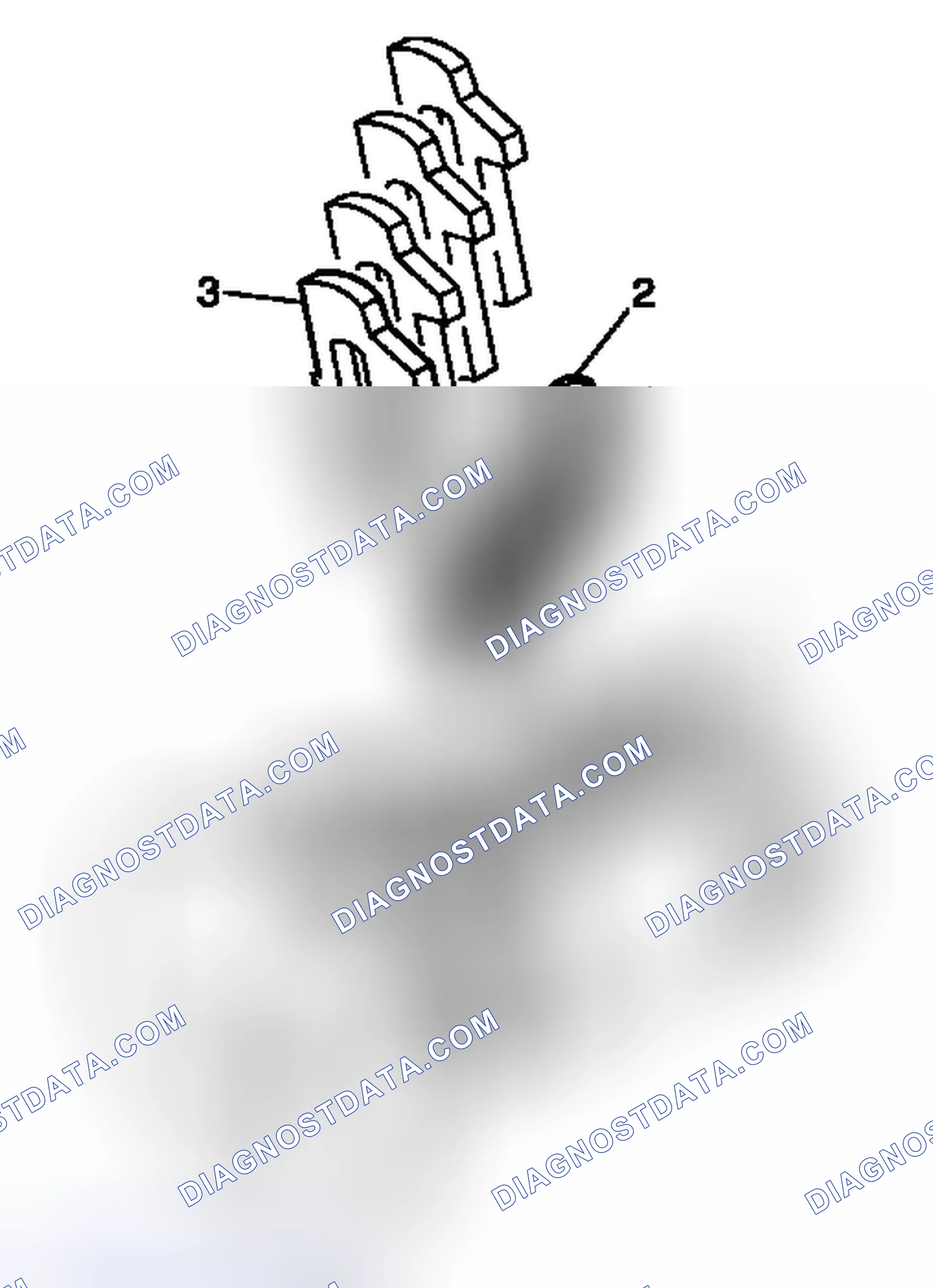 Scheme 34: Instrument Panel Compartment Door Lock Cylinder Coding