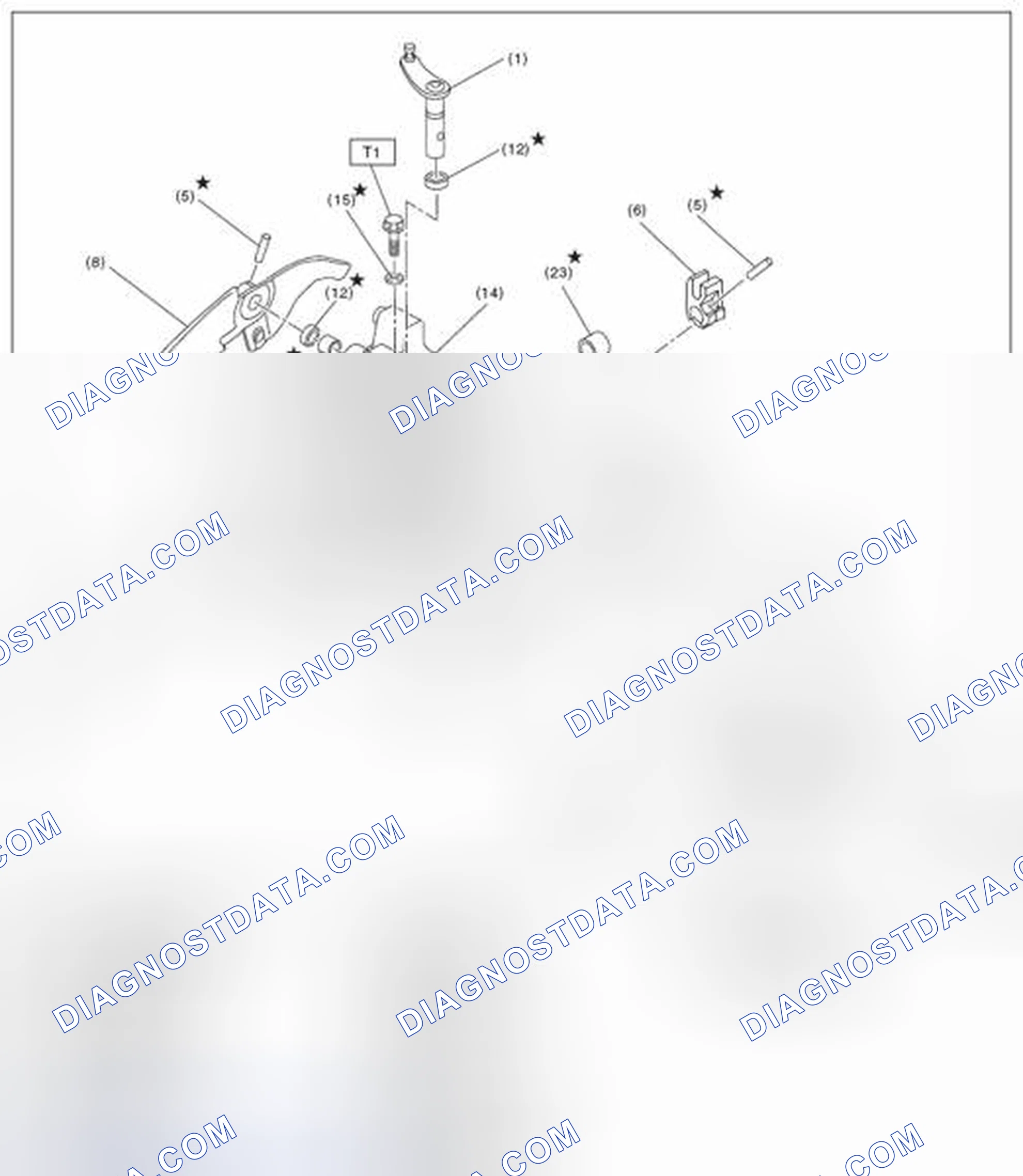 Scheme 25: SHIFT LINK ASSEMBLY