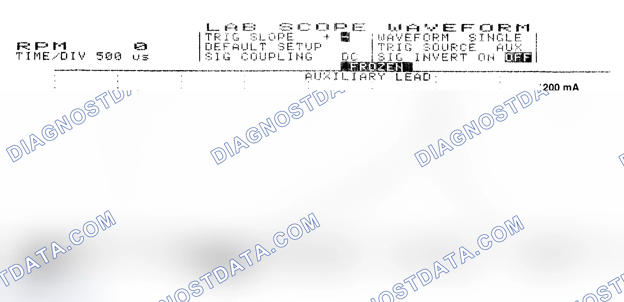 Scheme 17: Single Injector w/Normal Current Flow - Current Pattern