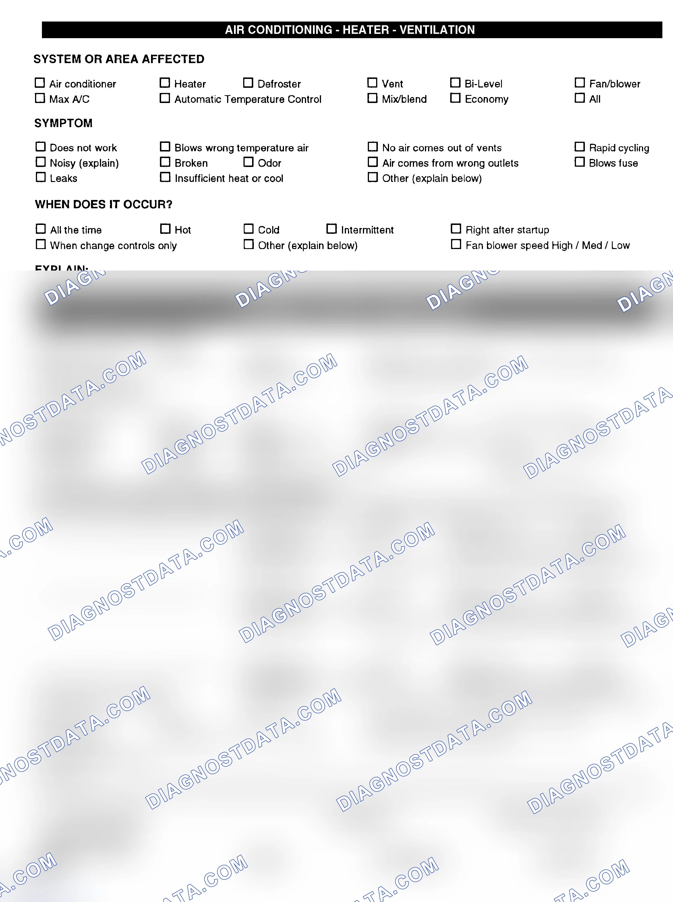 Scheme 4: Symptom Check List - Page 3
