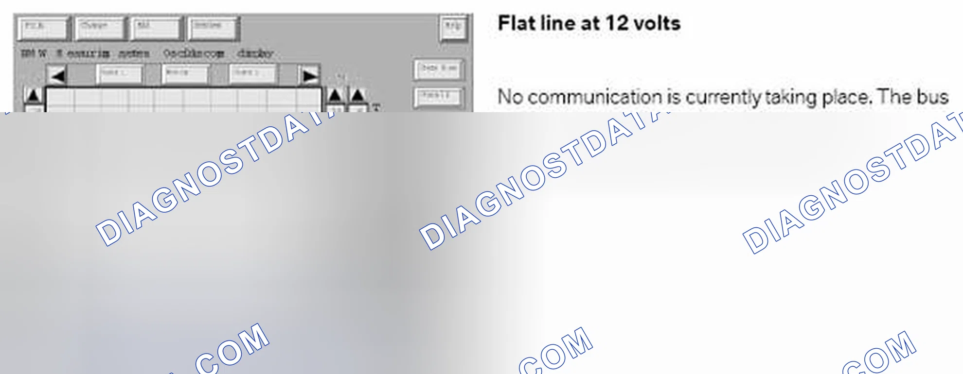 Scheme 264: Examples of defective K/D-Bus signals