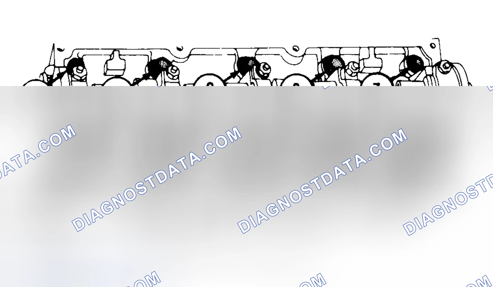 Scheme 7: Typical Cylinder Head Tightening or Loosening Sequence