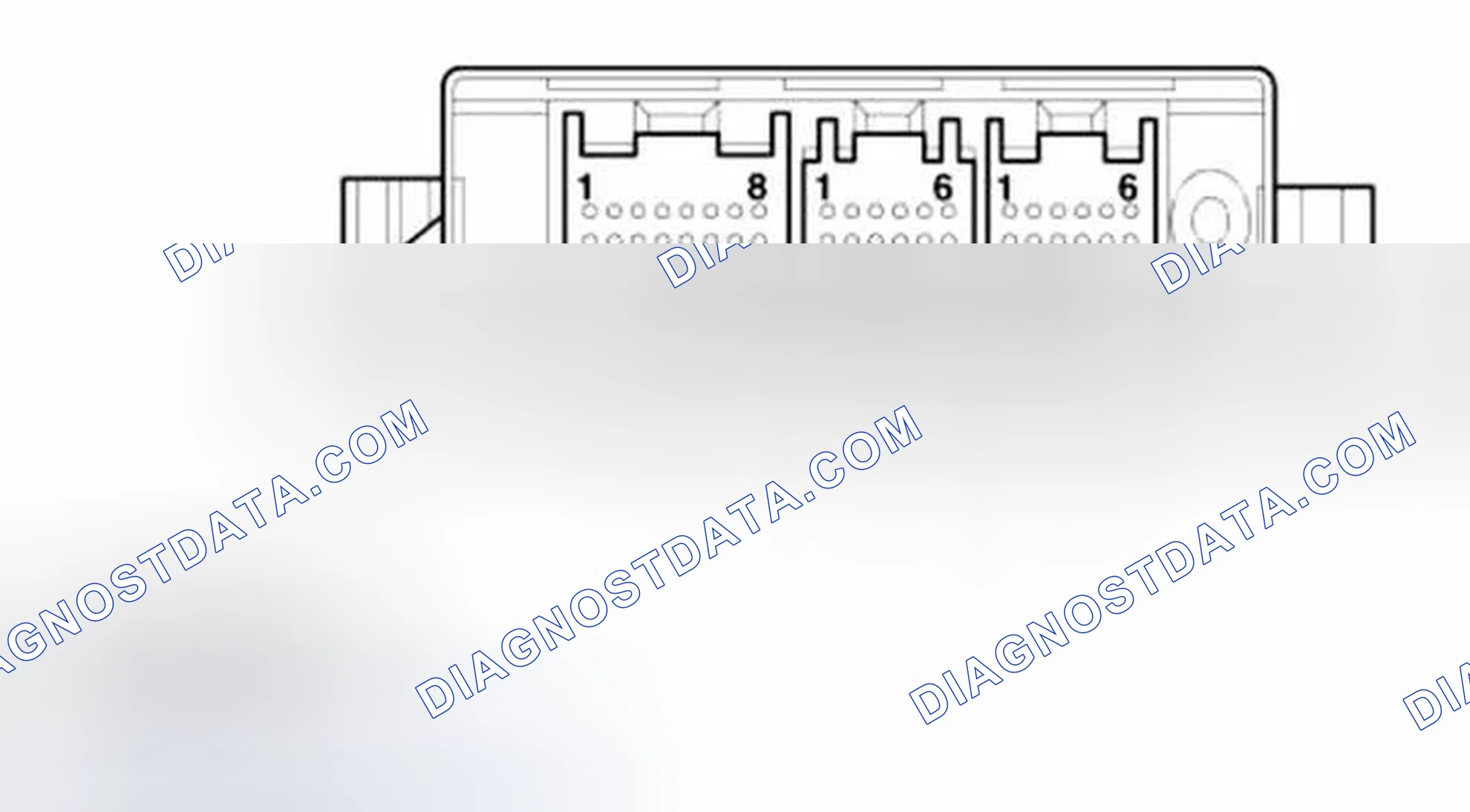 Scheme 15: PDC CONNECTOR PIN DETAILS