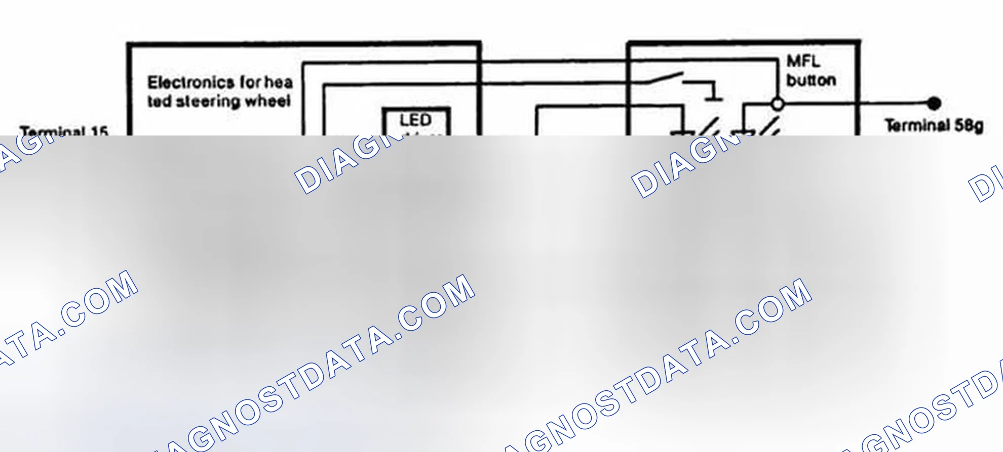 Scheme 112: Heated Steering Wheel Schematic