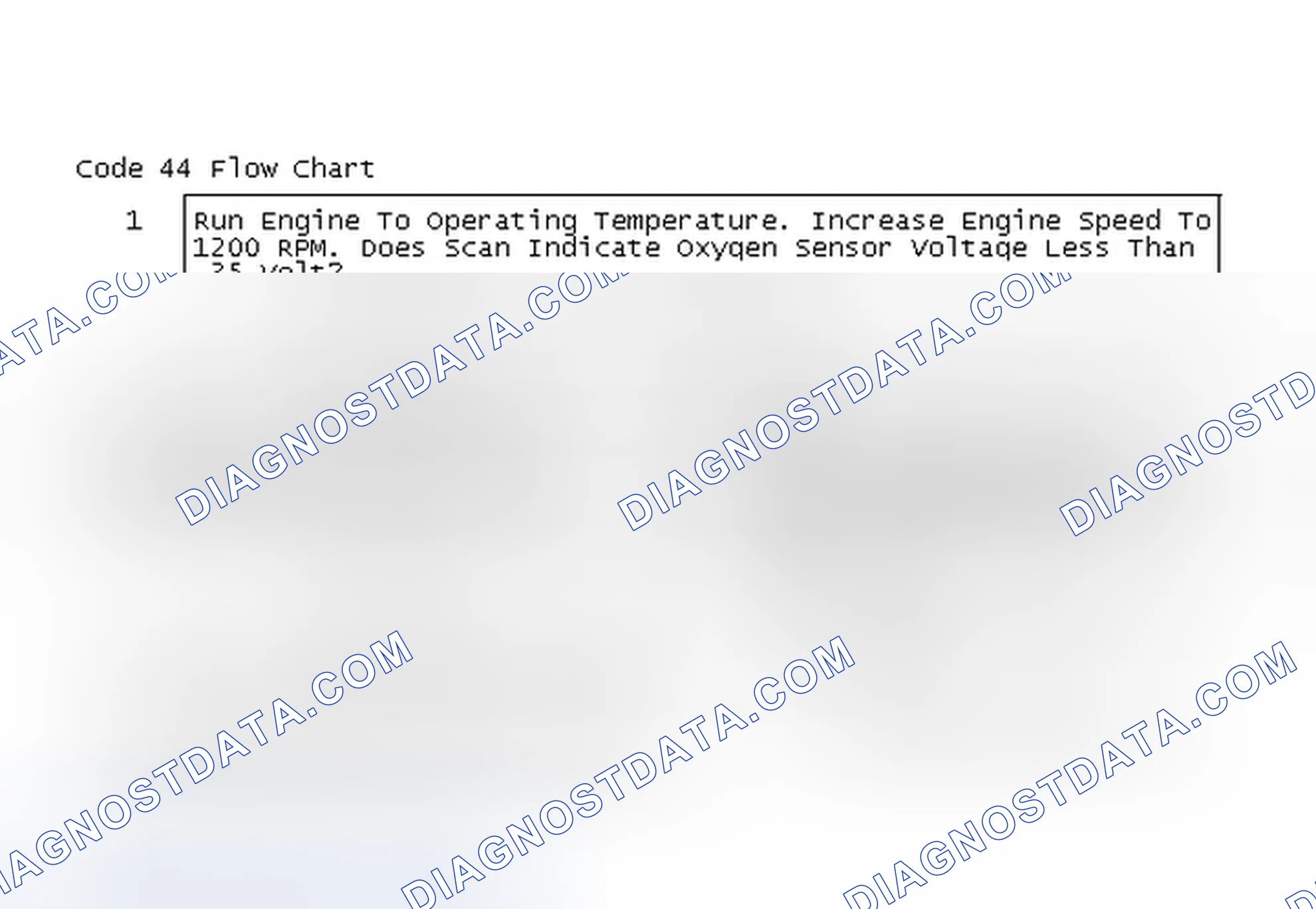 Scheme 137: Code 44 Flow Chart