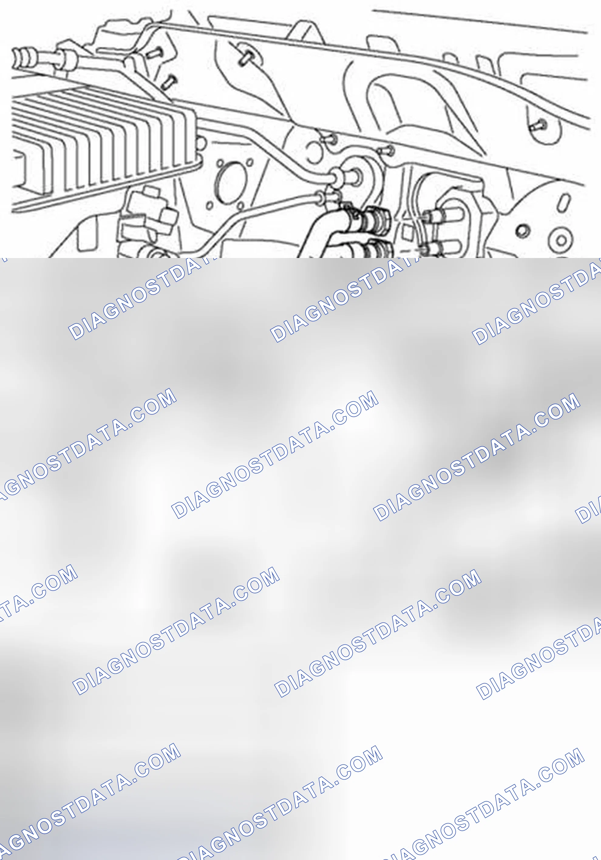 Scheme 19: HEATER HOSE REMOVAL/INSTALLATION