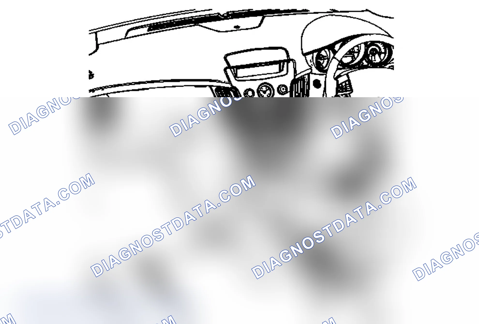 Scheme 110: Front Floor Console Replacement (Right Hand Drive)