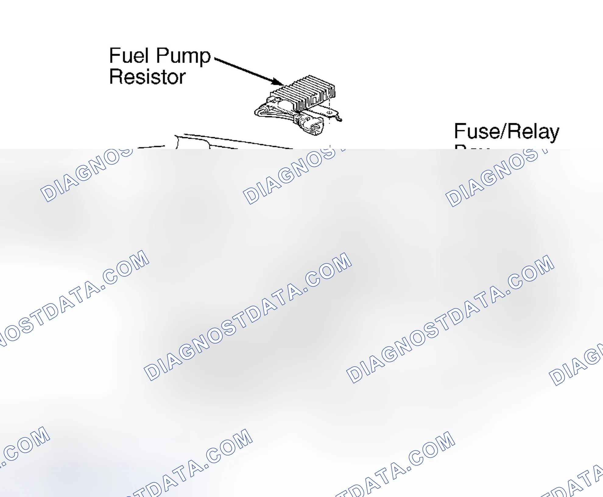 Scheme 34: Fuel Pump Relay & Fuel Pump Resistor (Sequoia & Tundra 4.7L V8)
