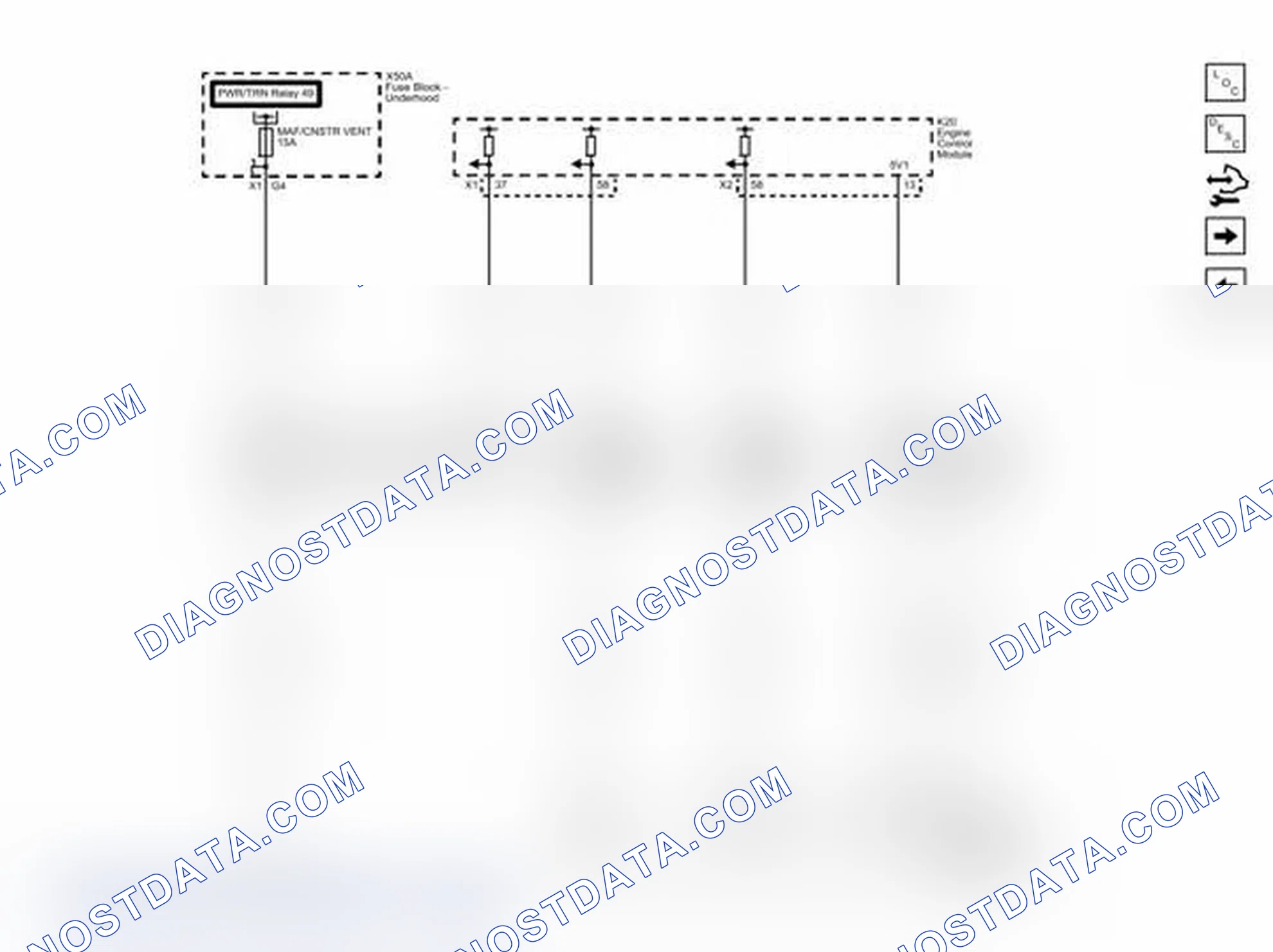 Scheme 3: Engine Data Sensors - Pressure and Temperature Controls