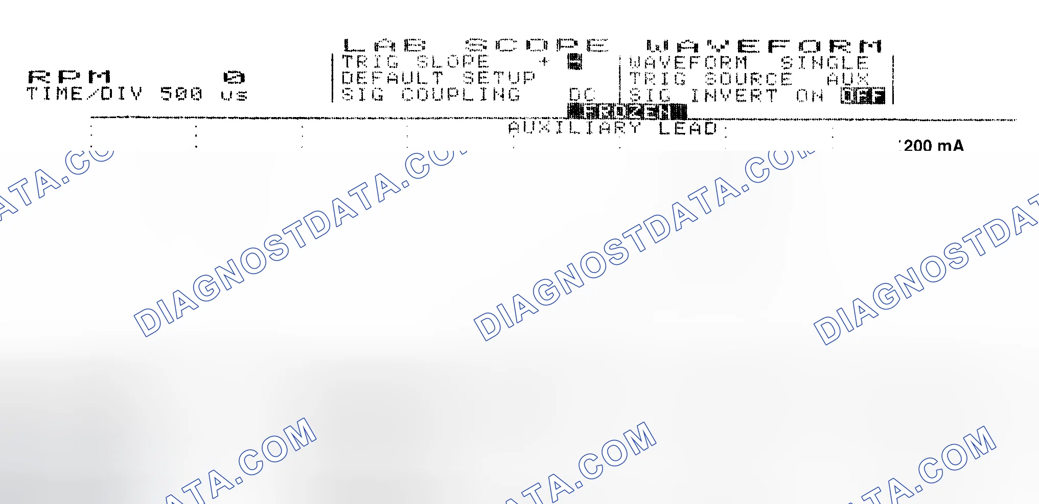 Scheme 17: Single Injector w/Normal Current Flow - Current Pattern