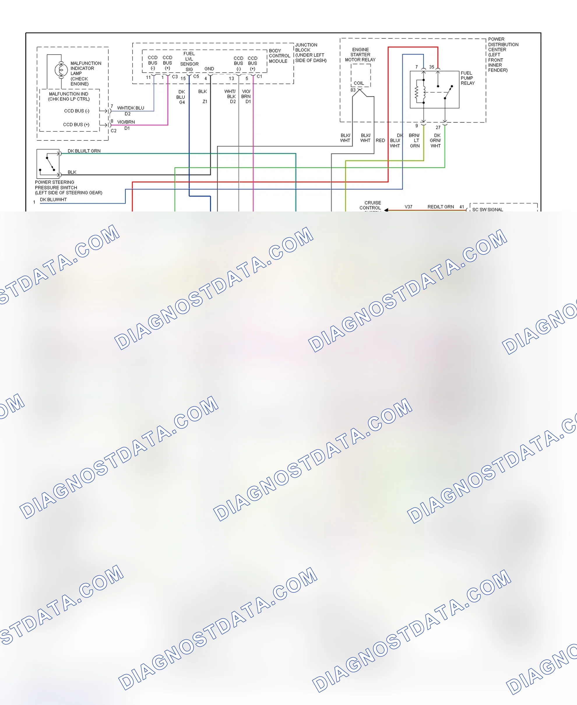 Scheme 9: PCM Wiring Diagram (Breeze & Stratus - 2.0L & 2.4L - 3 Of 3)
