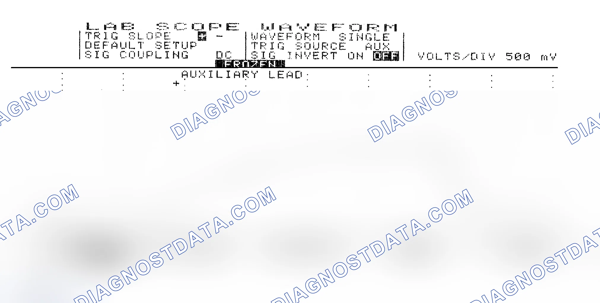 Scheme 14: Single Injector w/Excessive Current Flow - Current Pattern