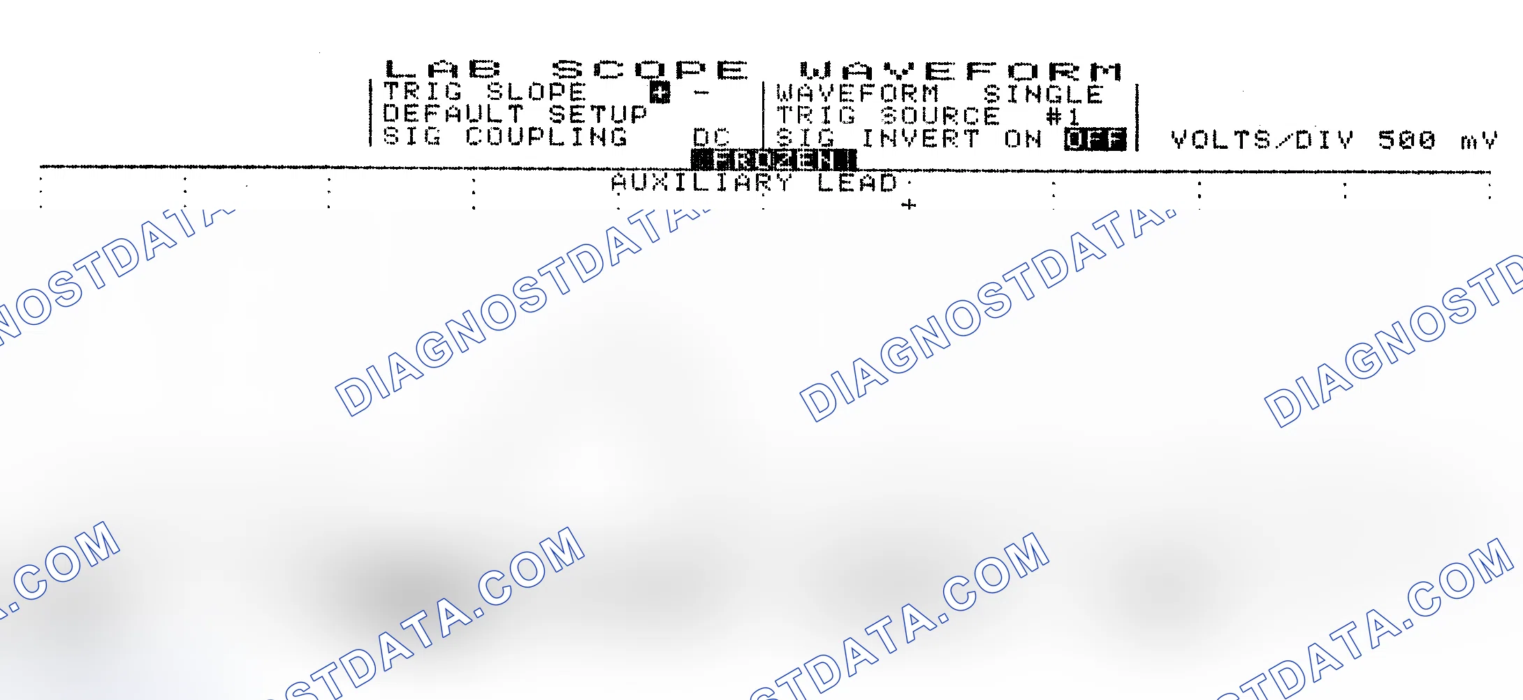 Scheme 10: Single Injector w/Excessive Current Flow - Current Pattern