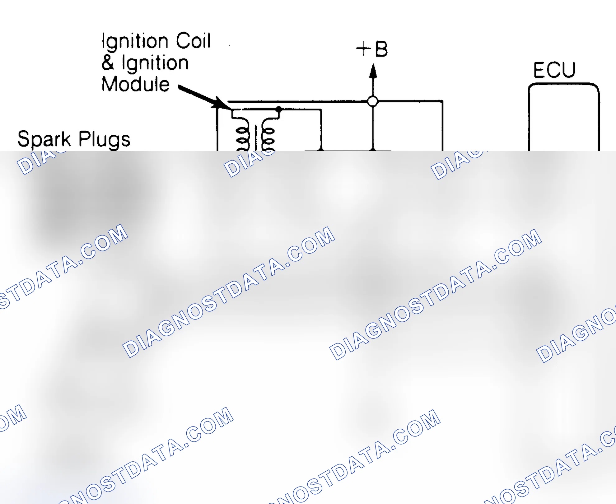Scheme 2: Schematic of Toyota ESA Ignition System Circuit