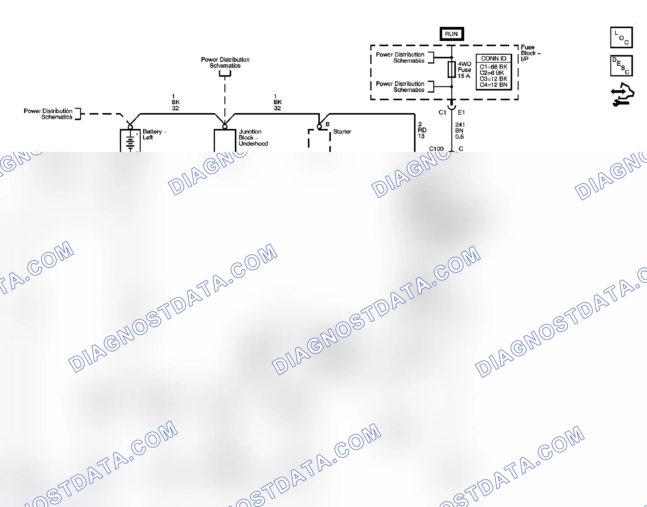Scheme 12: Auxiliary Battery Schematics