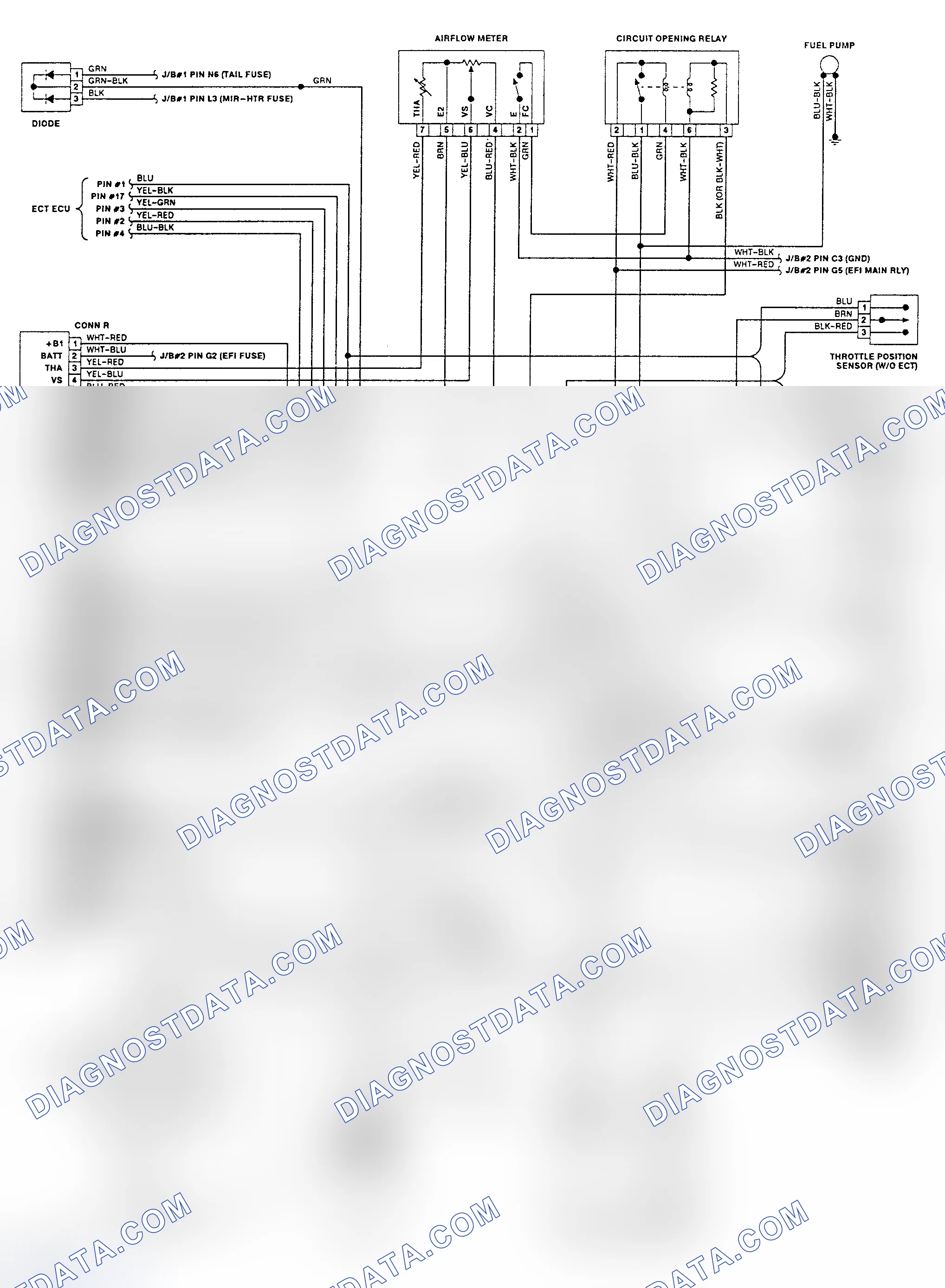 Scheme 142: 4-Cylinder Wiring Diagram