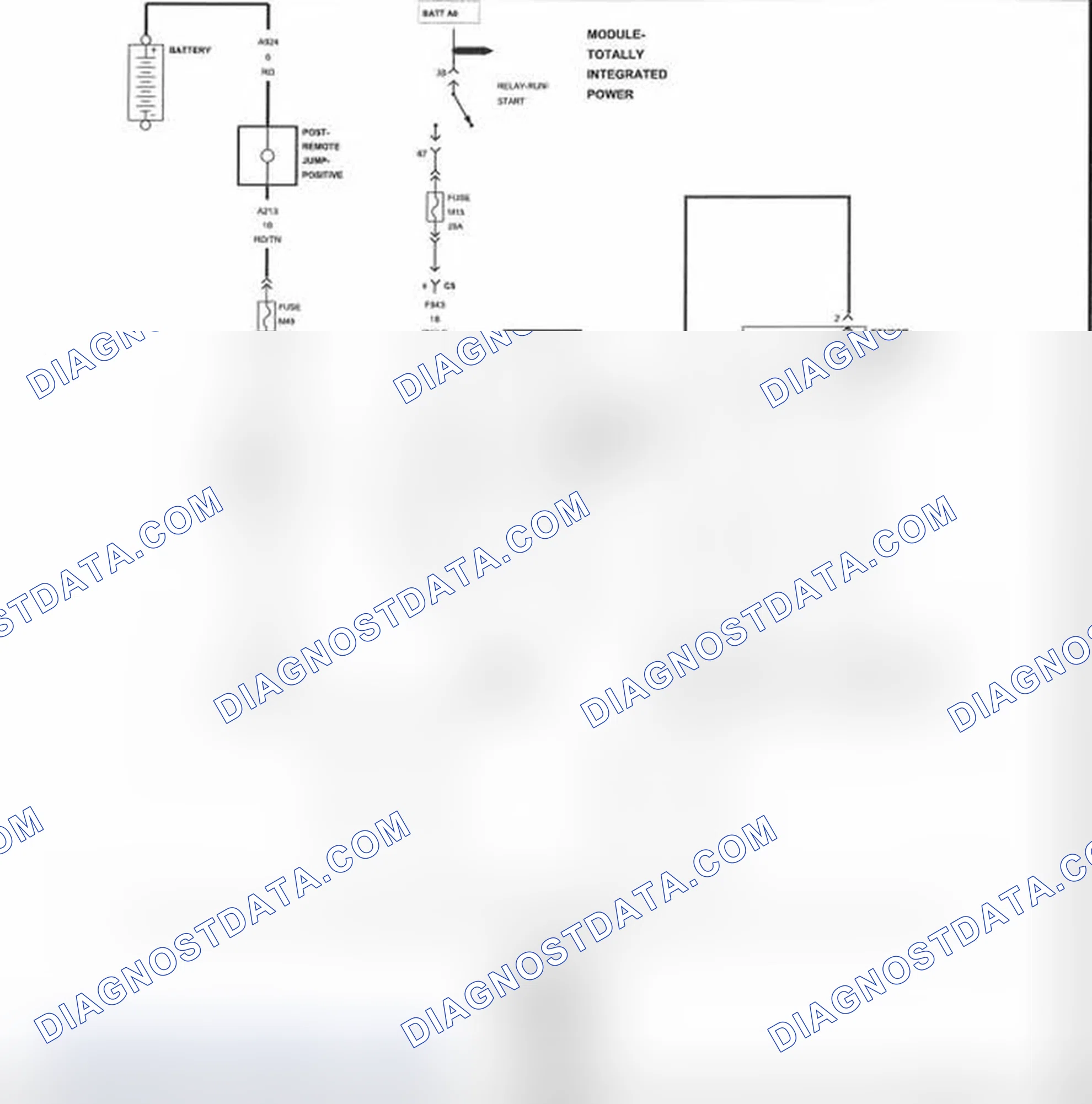 Scheme 465: P258A- ELECTRIC VACUUM PUMP CIRCUIT