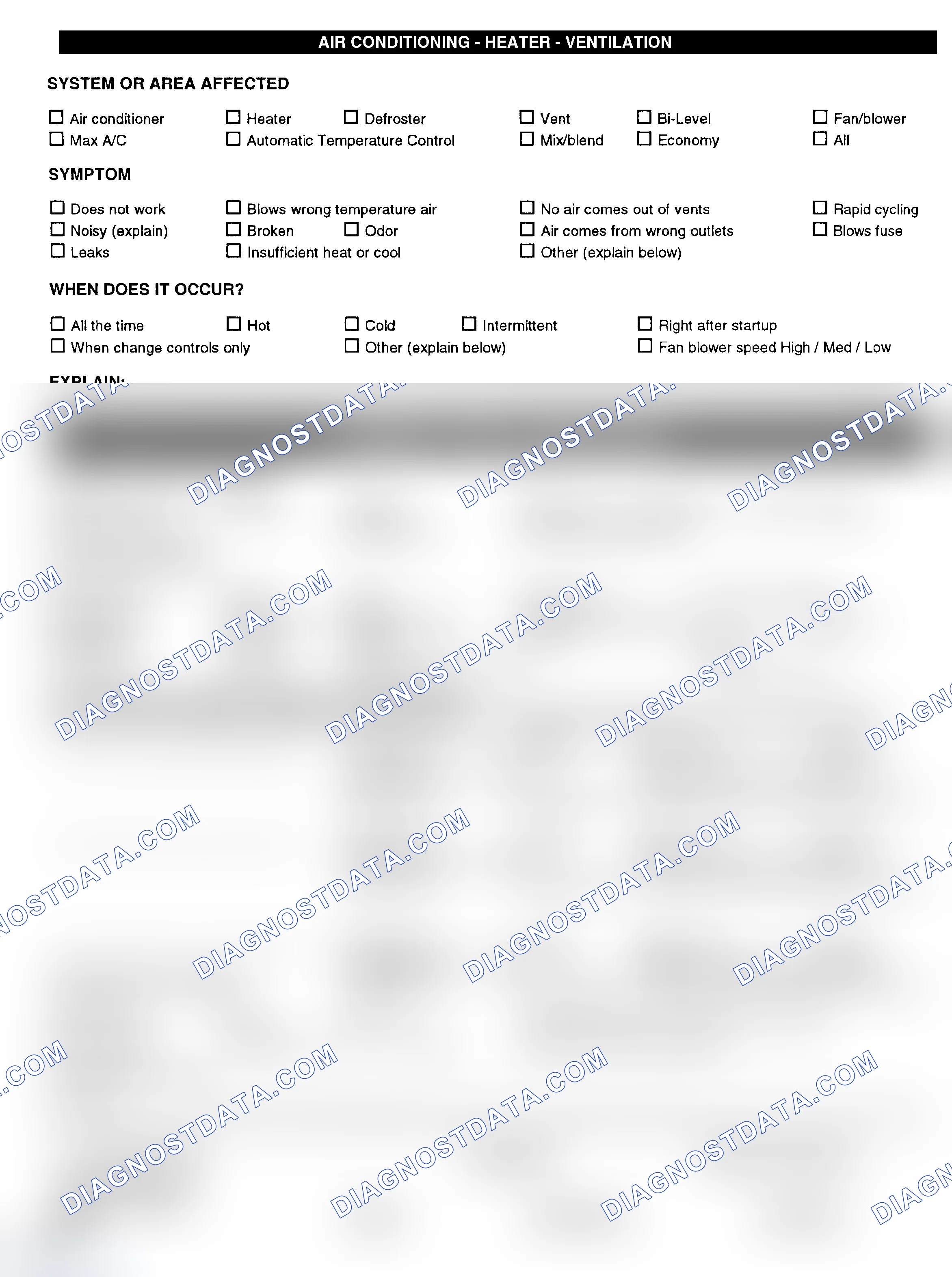 Scheme 4: Symptom Check List - Page 3