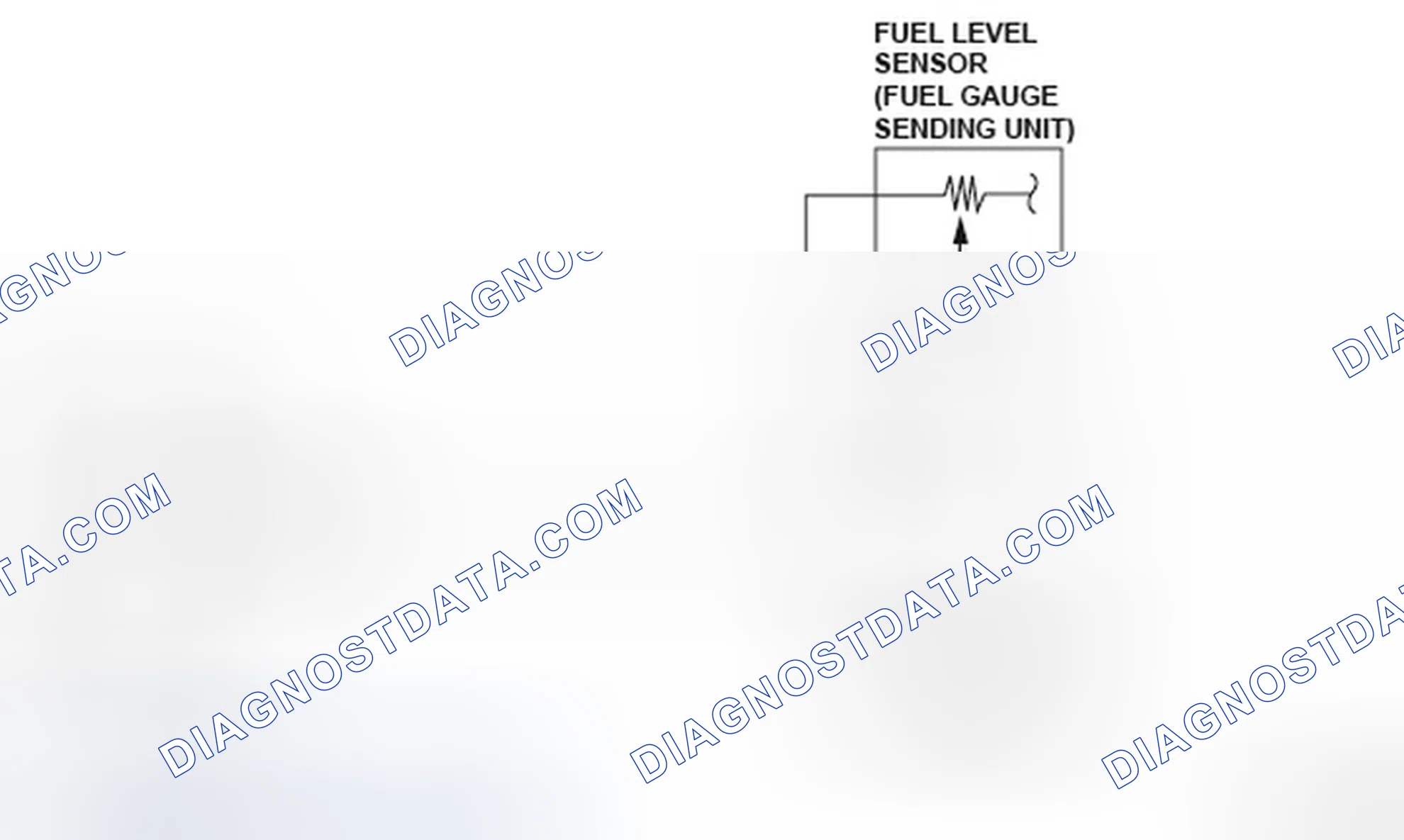 Scheme 160: Fuel Level Sensor (Fuel Gauge Sending Unit) Circuit Diagram