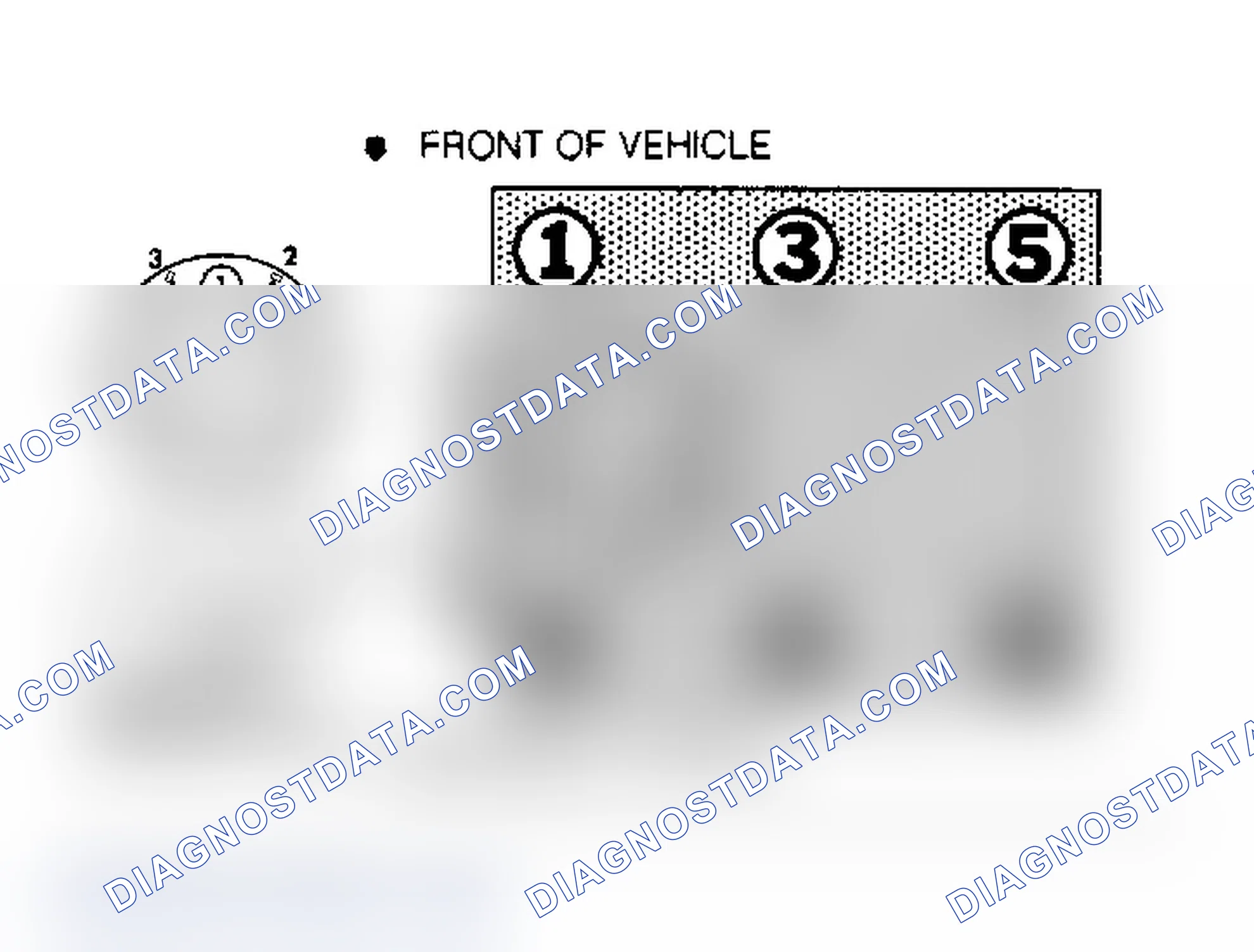 Scheme 4: Firing Order & Distributor Rotation (3.0L - VIN 3)