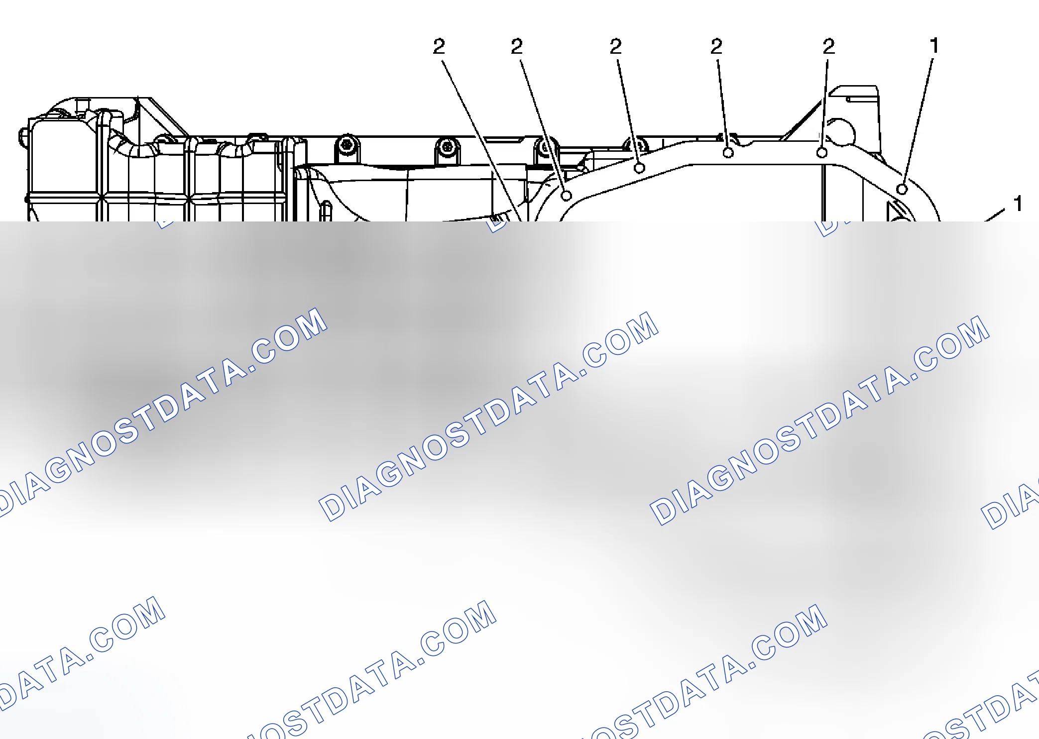 Scheme 437: Upper Oil Pan - Bottom View