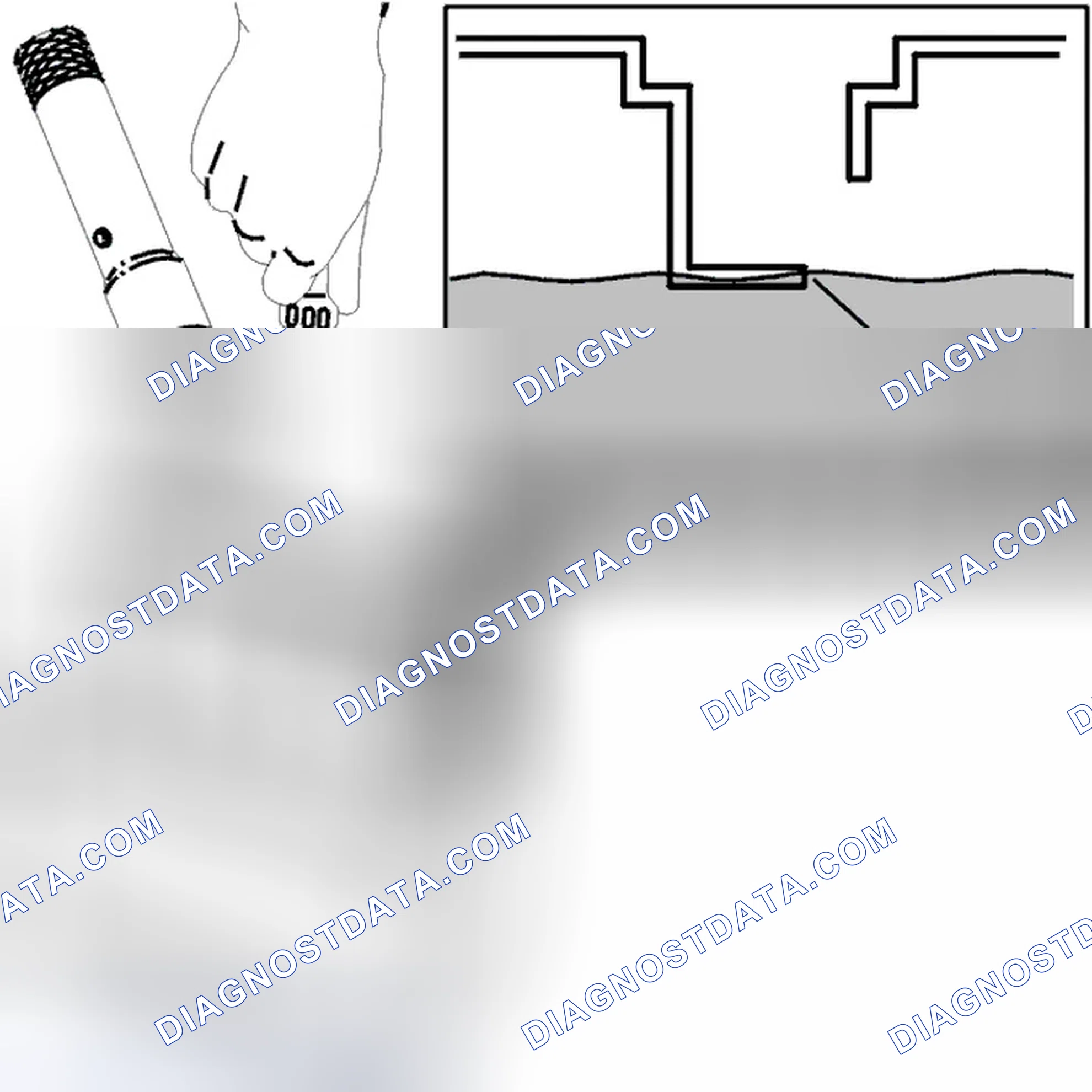 Scheme 6: Checking the electrolyte level