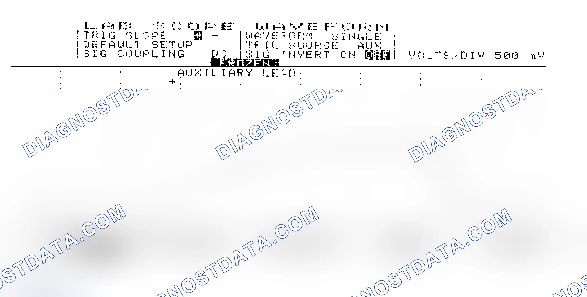 Scheme 14: Single Injector w/Excessive Current Flow - Current Pattern