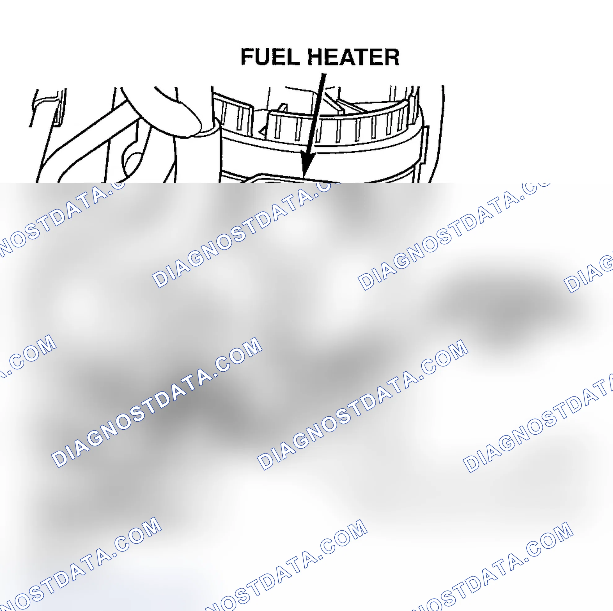 Scheme 747: FUEL SYSTEM COMPONENTS LOCATIONS - DIESEL (LATE)