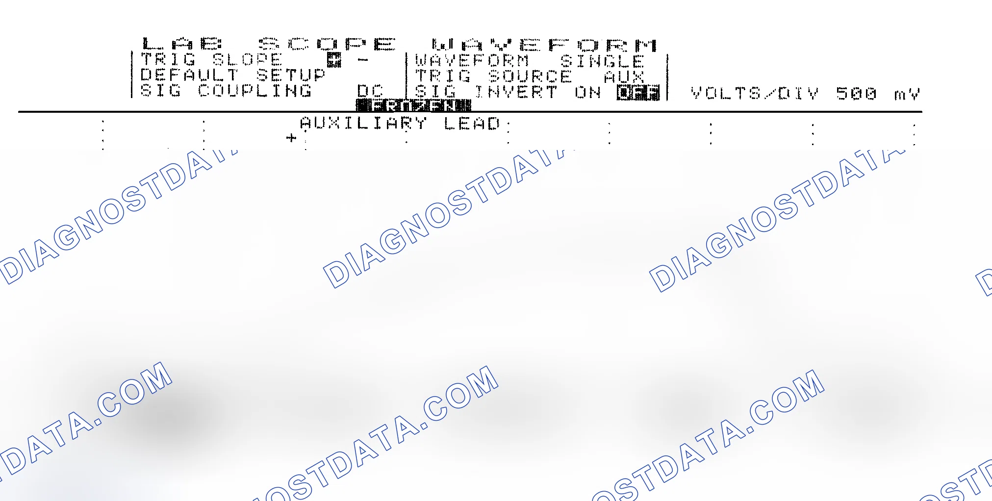 Scheme 14: Single Injector w/Excessive Current Flow - Current Pattern