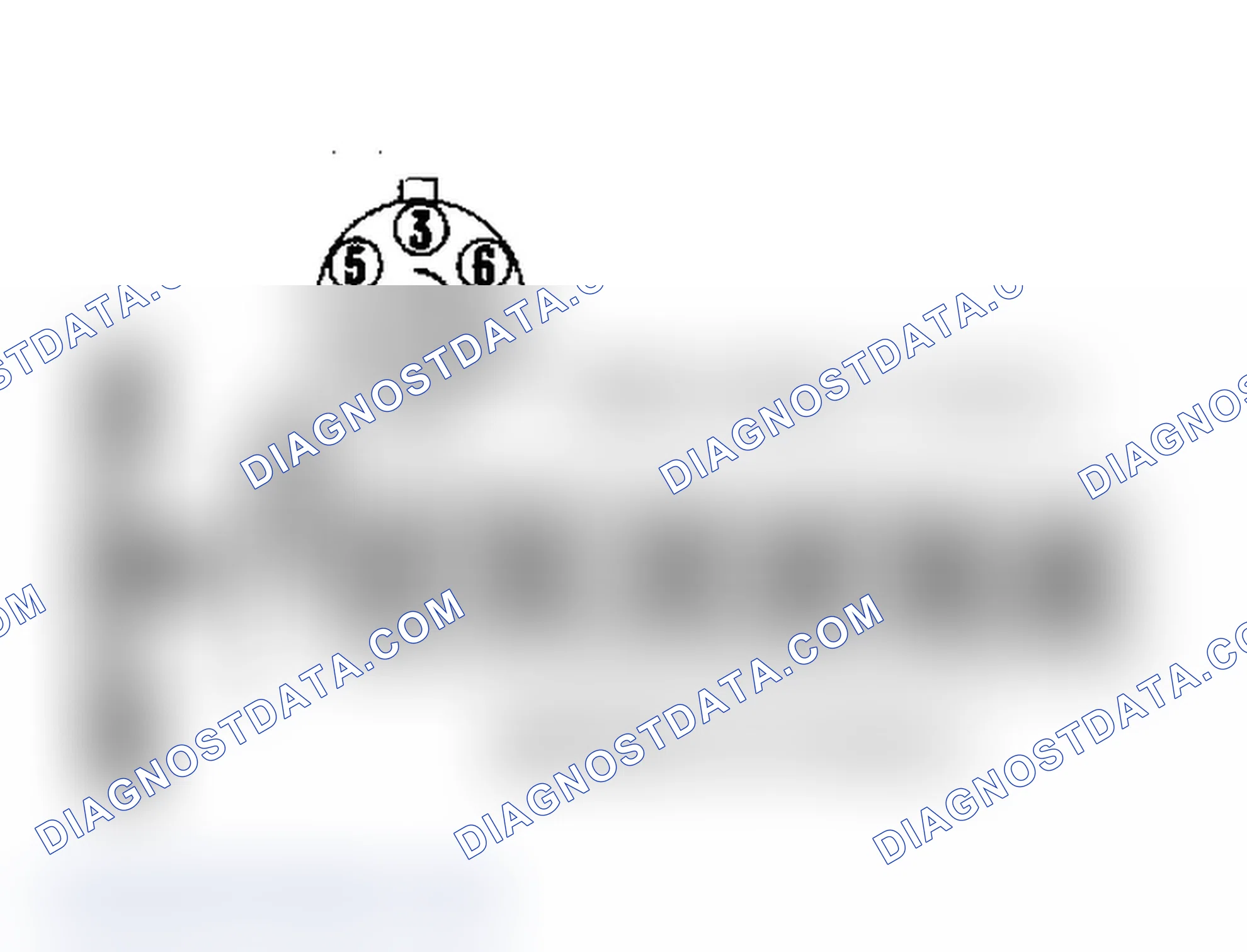 Scheme 3: Firing Order & Timing Marks (Magnetic Probe Receptacle Is Located At 10 Degrees ATDC)