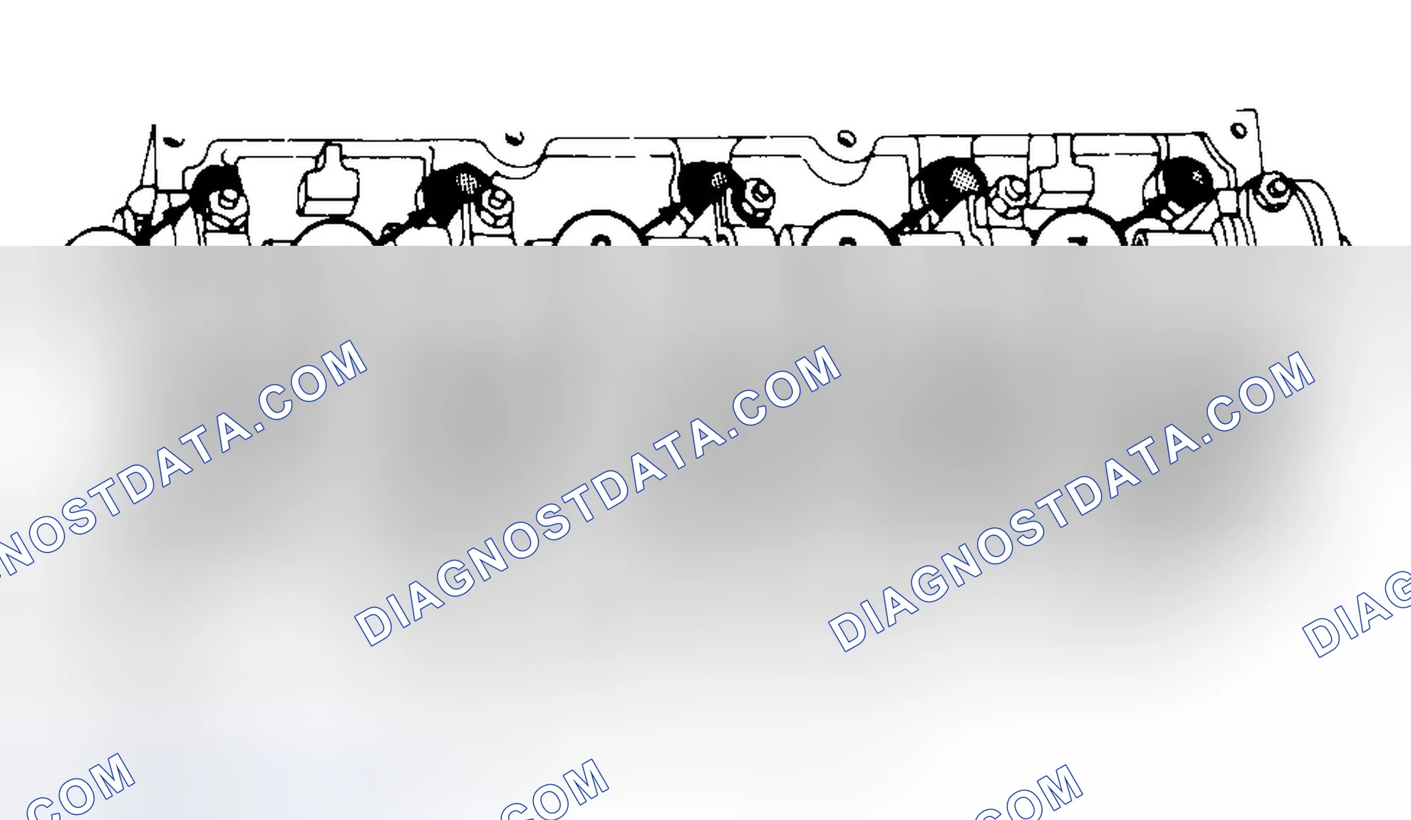 Scheme 7: Typical Cylinder Head Tightening or Loosening Sequence