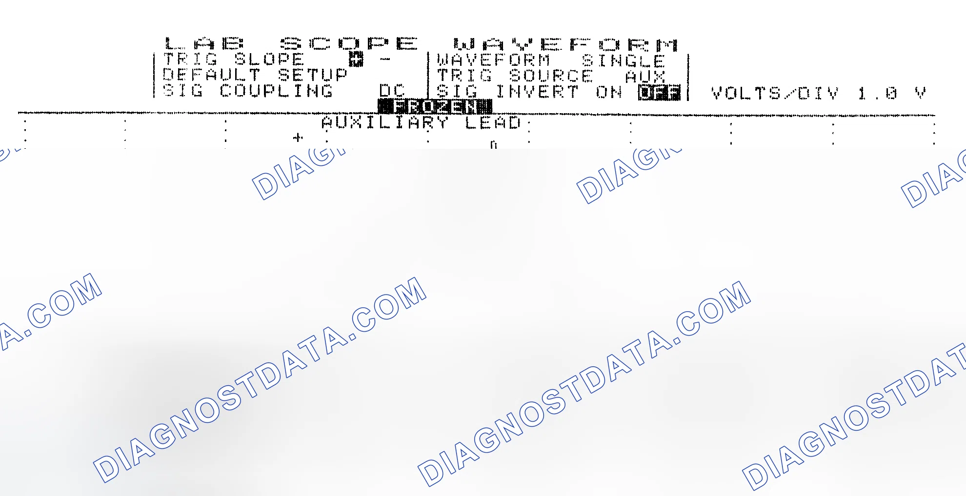 Scheme 19: Single Injector w/Excessive Current Flow - Current Pattern