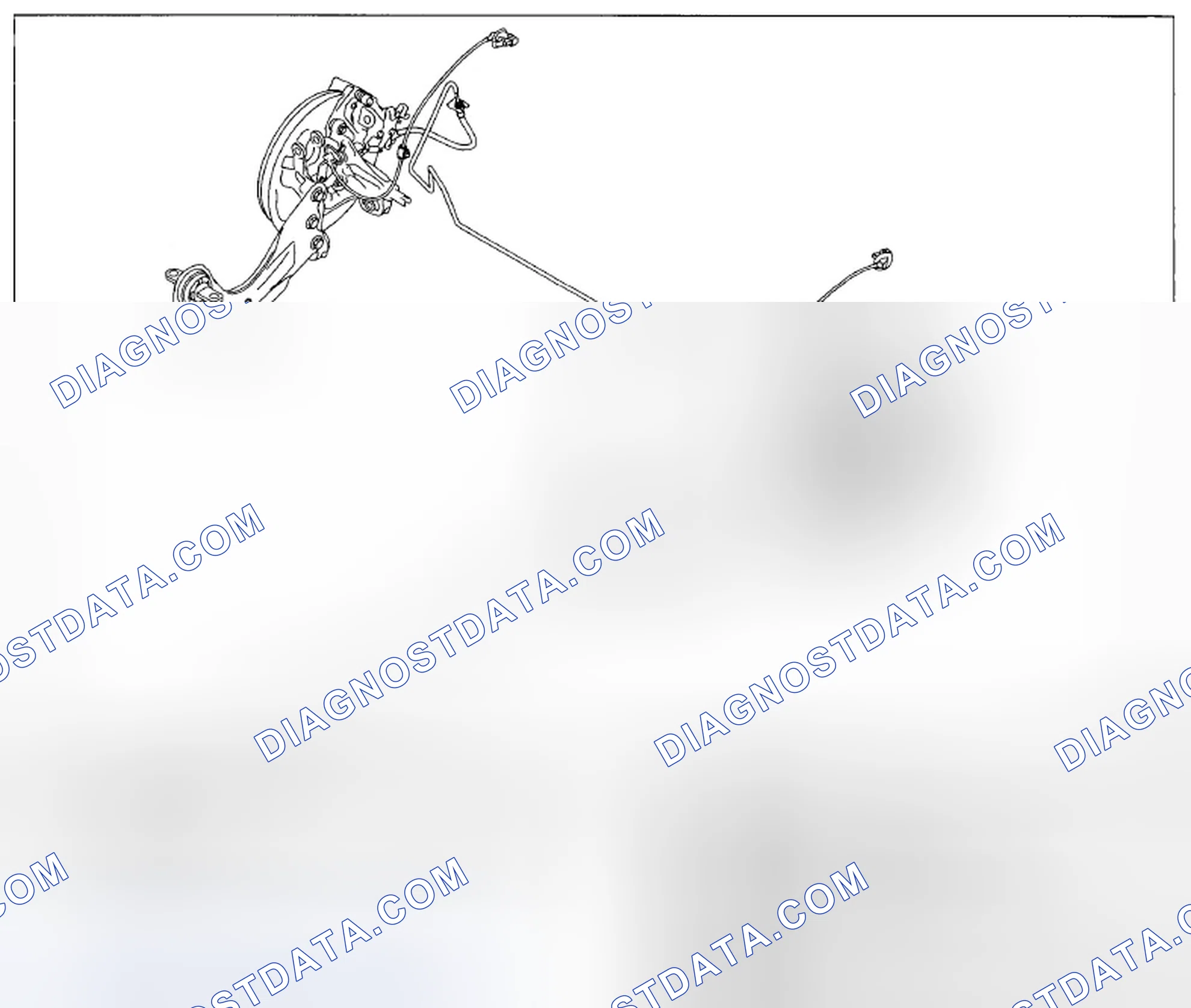Fig. 2: Identifying Conventional Brake System Components (Vehicle Rear Side)