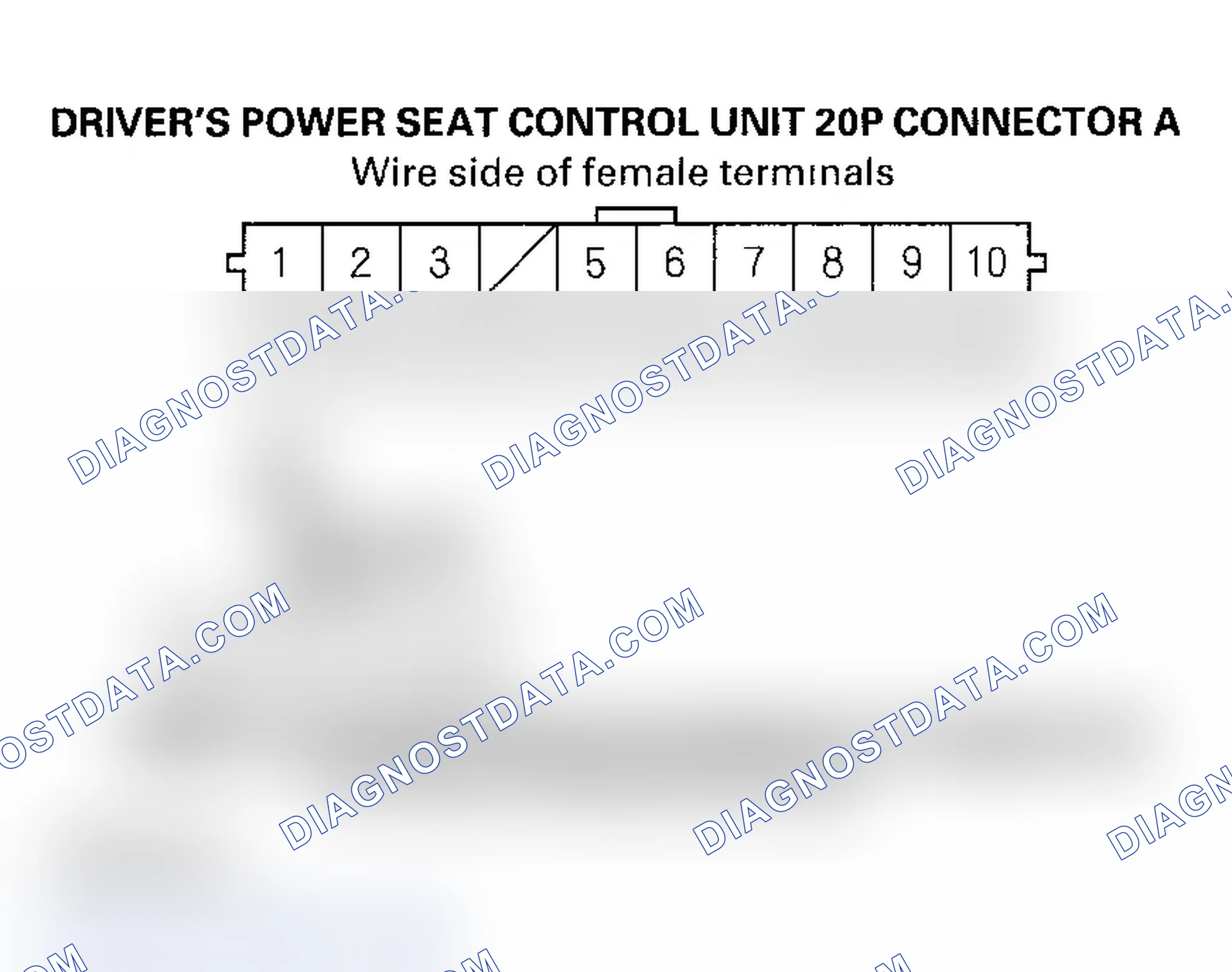 Scheme 31: Power Seat Front Up-down Position Sensor Troubleshooting