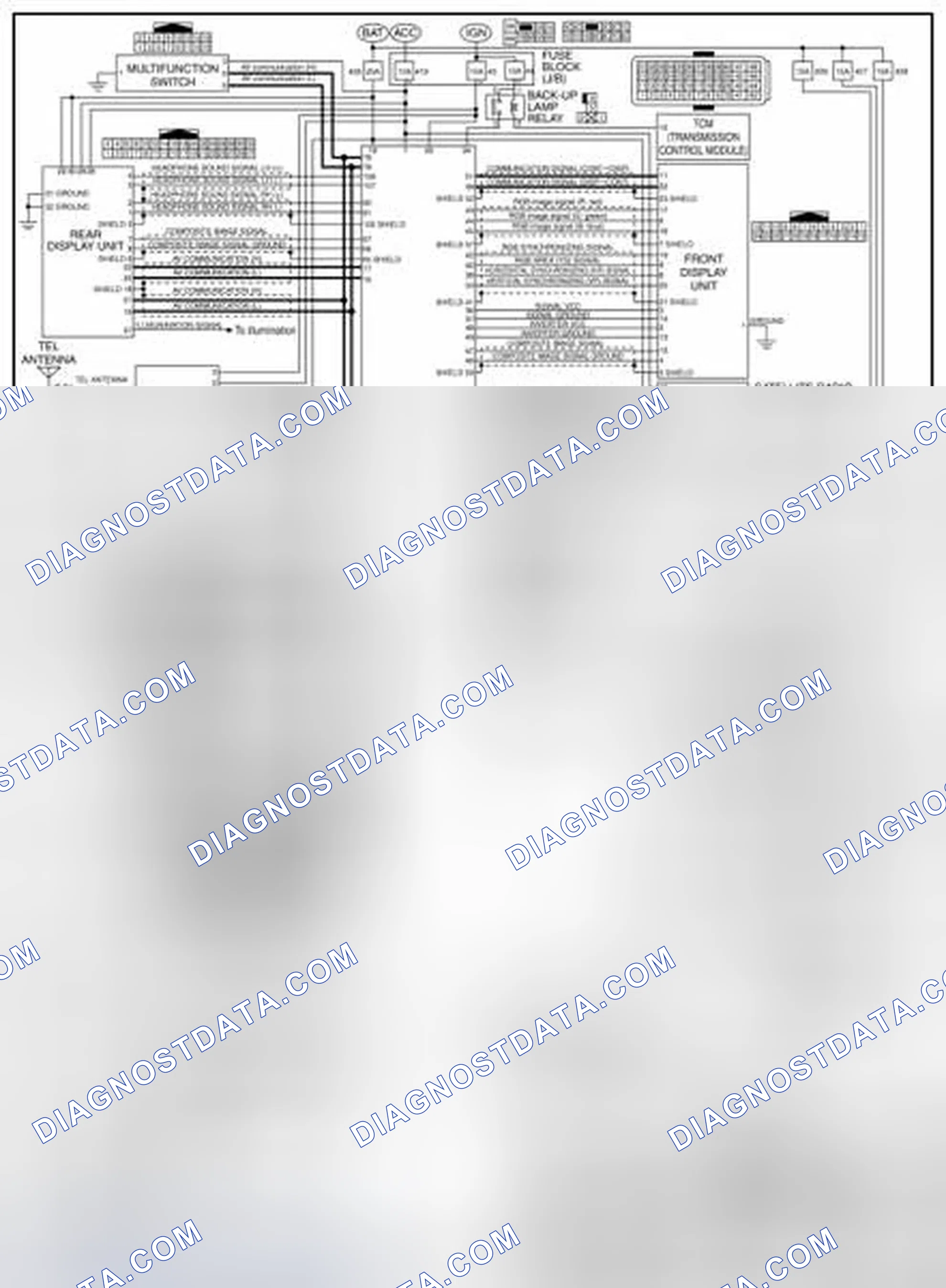 Scheme 131: MULTI AV SYSTEM: Circuit Diagram