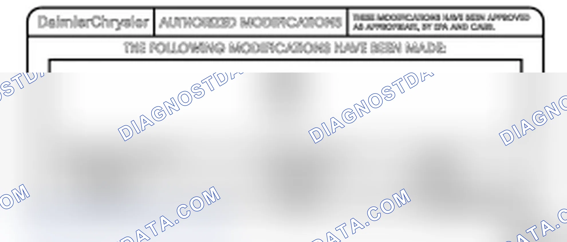 Scheme 579: SECTION 3 - AUTHORIZED MODIFICATION LABEL