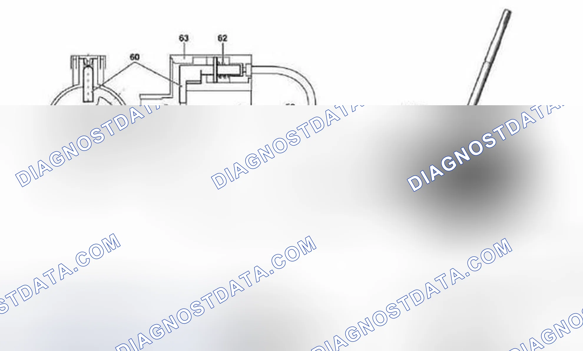 Fig. 40: Identifying Ignition Switch Lock Function Diagram - Selector Lever Position "D", "R", "N"