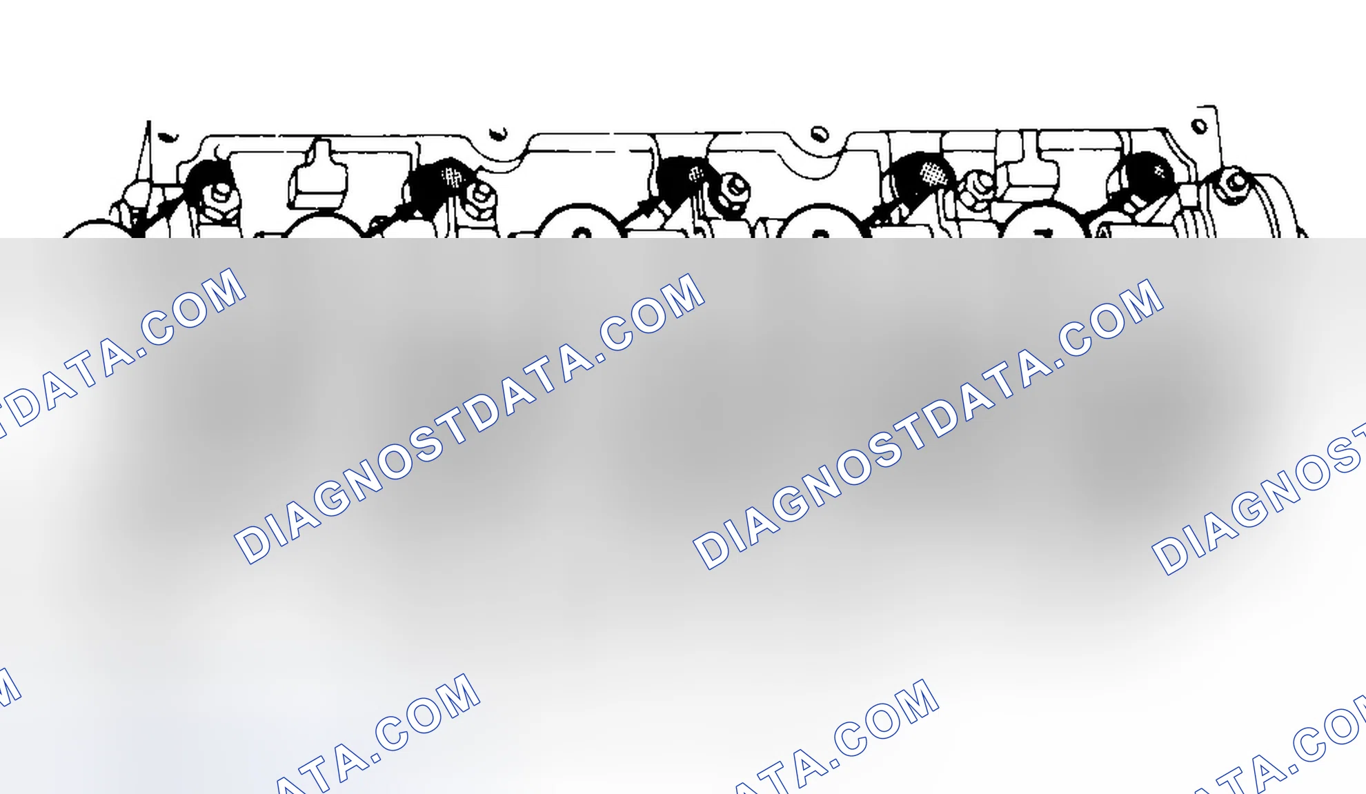 Scheme 7: Typical Cylinder Head Tightening or Loosening Sequence