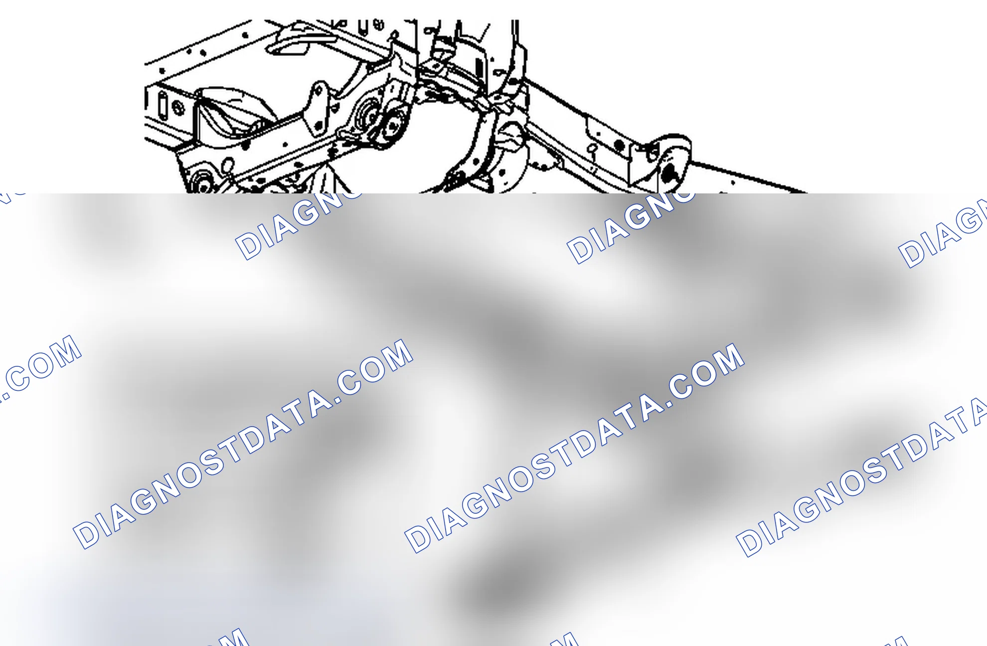 Scheme 8: Transmission Support Crossmember Replacement (2WD 1500 Series)