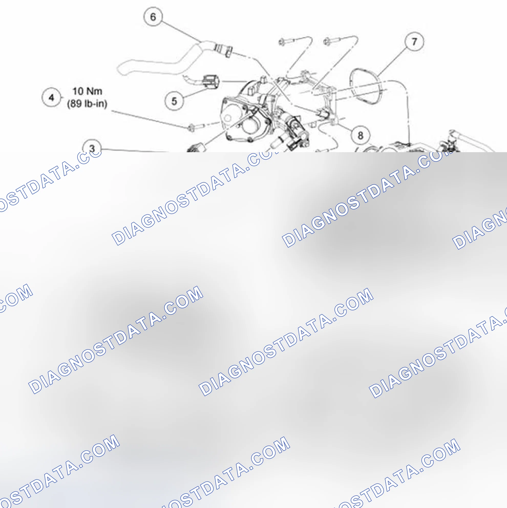 Scheme 1558: LH Valve Cover (View 1 of 2)