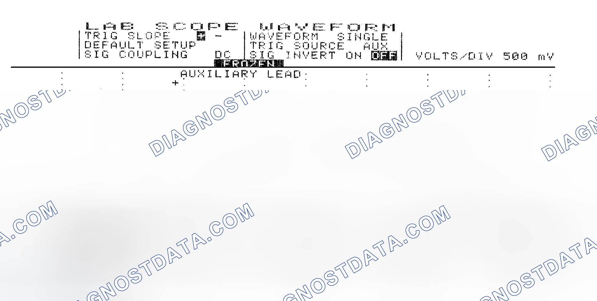 Scheme 14: Single Injector w/Excessive Current Flow - Current Pattern