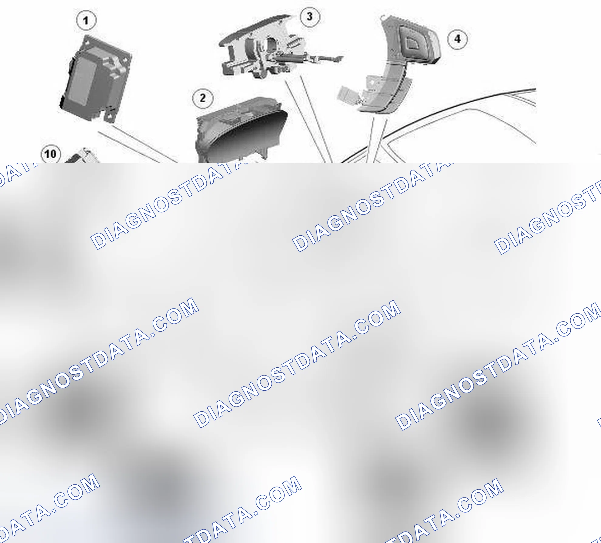 Scheme 1: COMPONENT LOCATION - V8 5.0L PETROL/V8 S/C 5.0L PETROL