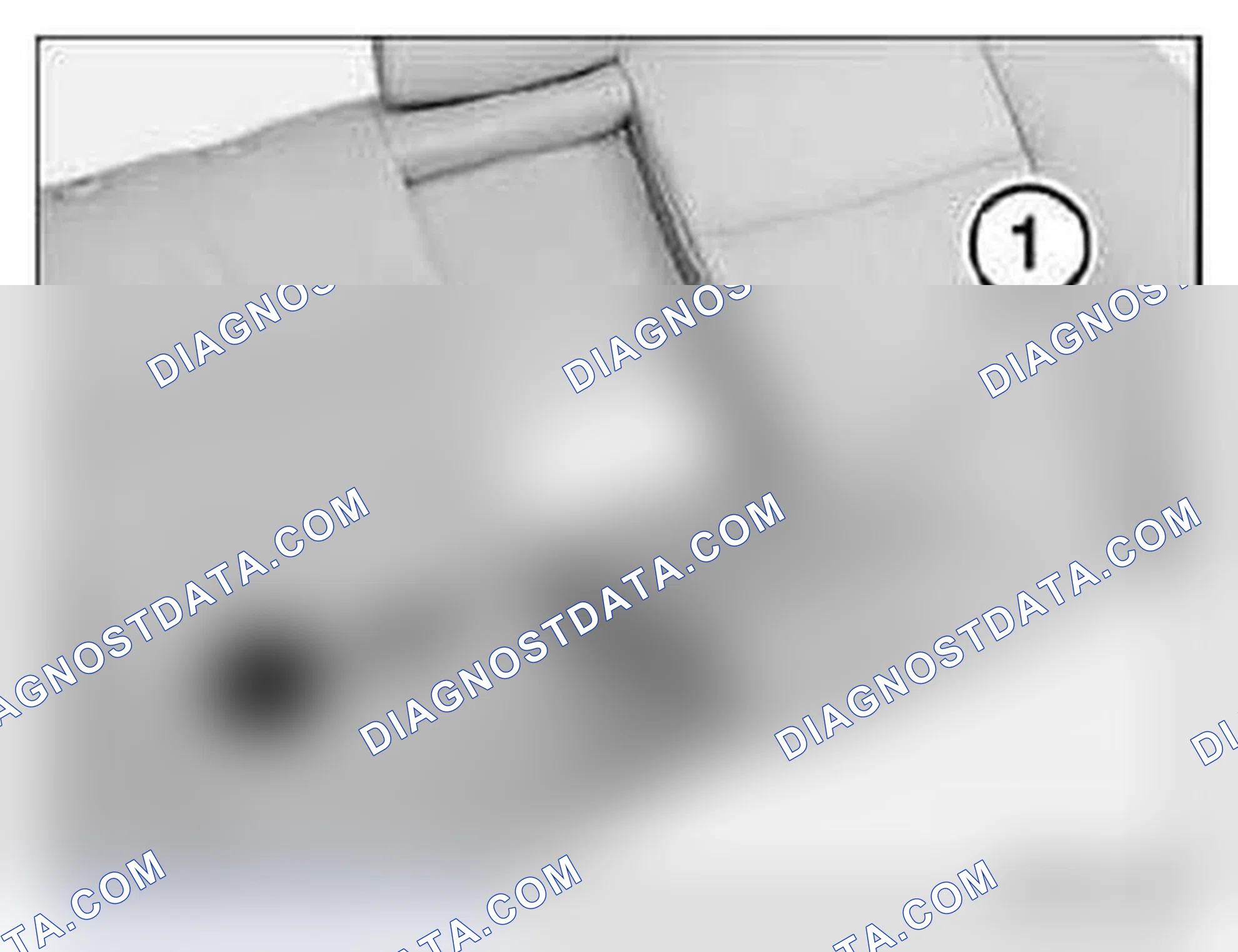 Scheme 258: 52 24 030 Removing and installing complete center armrest for rear seat backrest