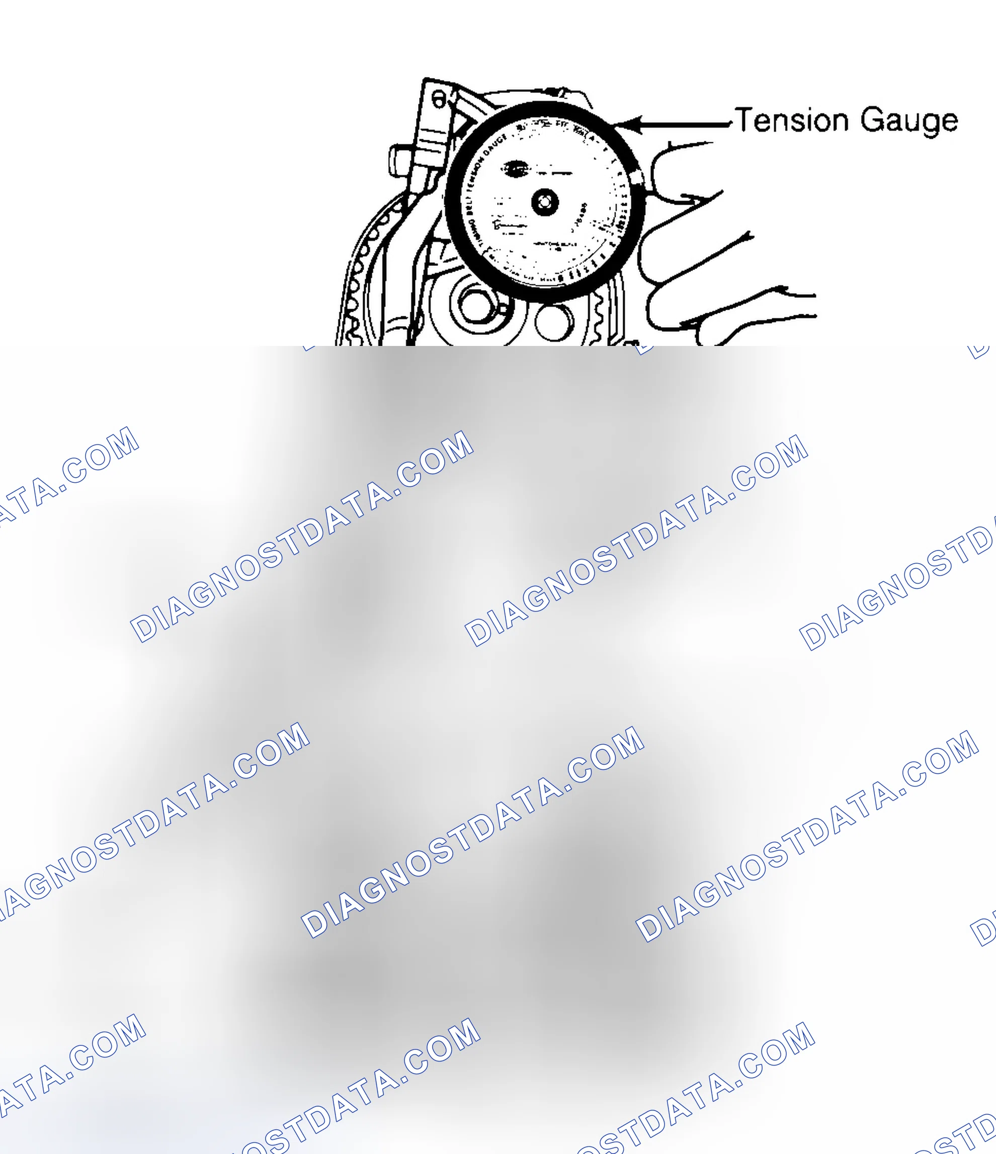 Scheme 3: Adjusting Typical Timing Belt Tension
