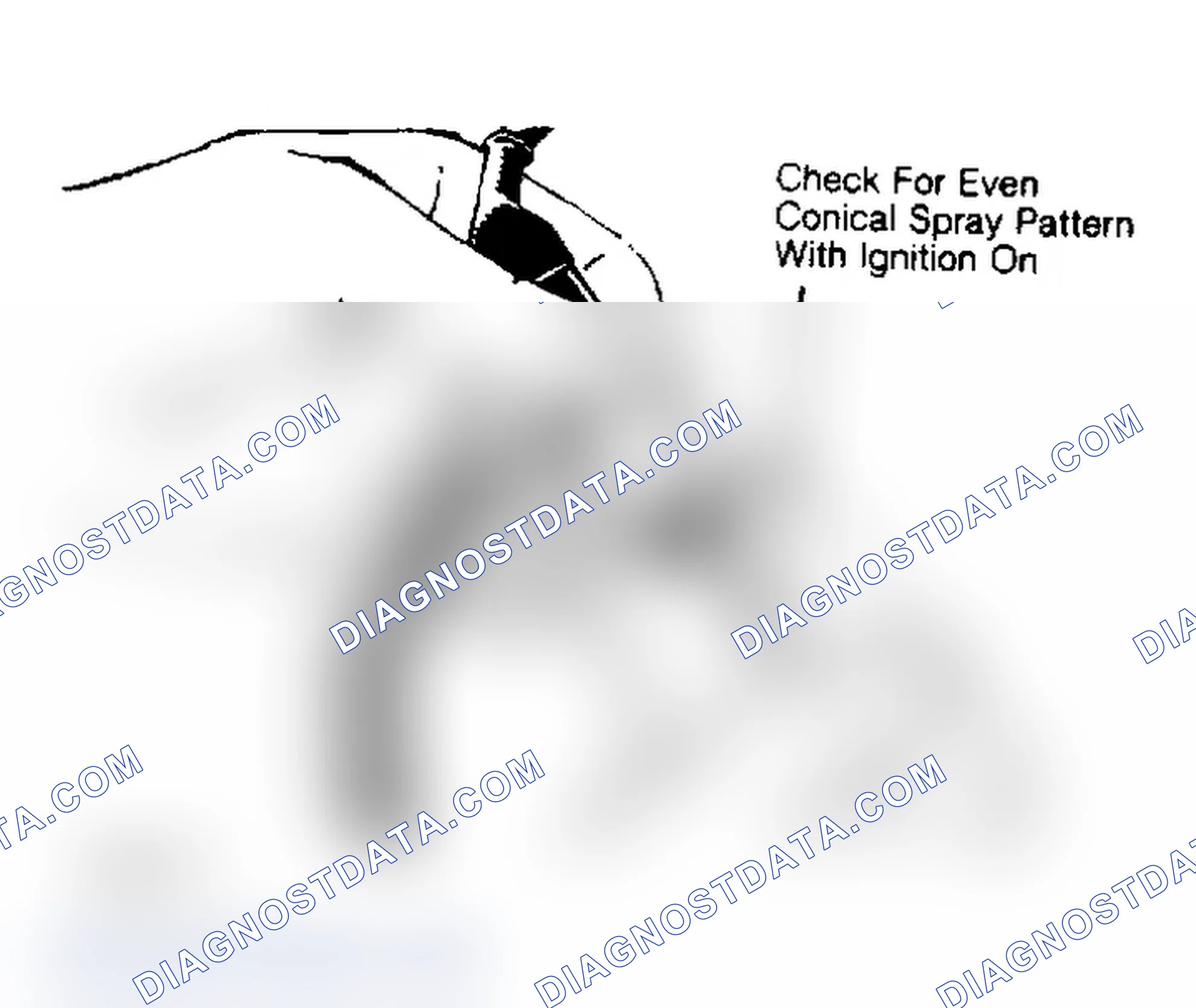Scheme 30: Testing Cold Start Injector Valve Valve should not drip after shutting off.