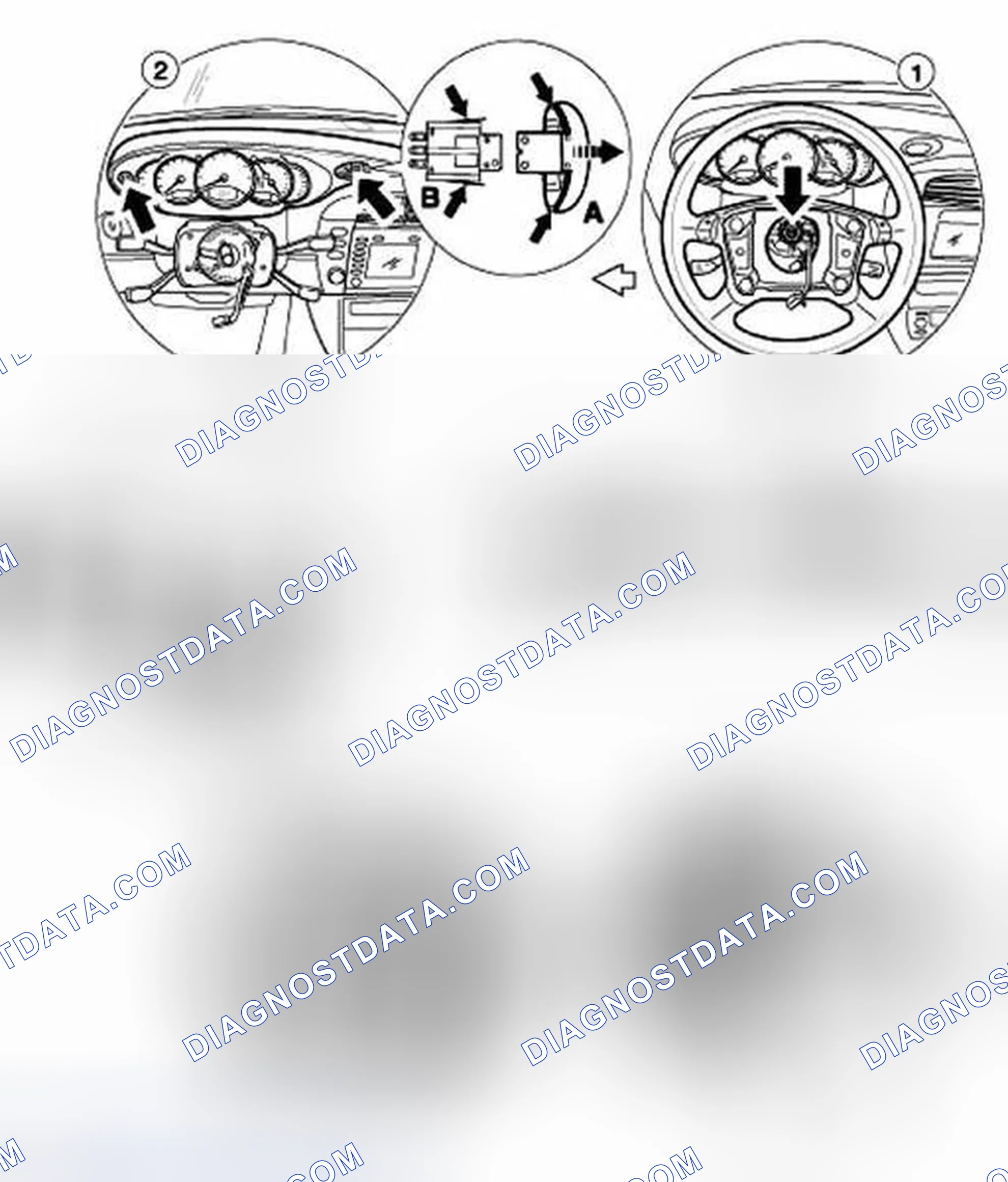 Scheme 18: REMOVING STEERING COLUMN
