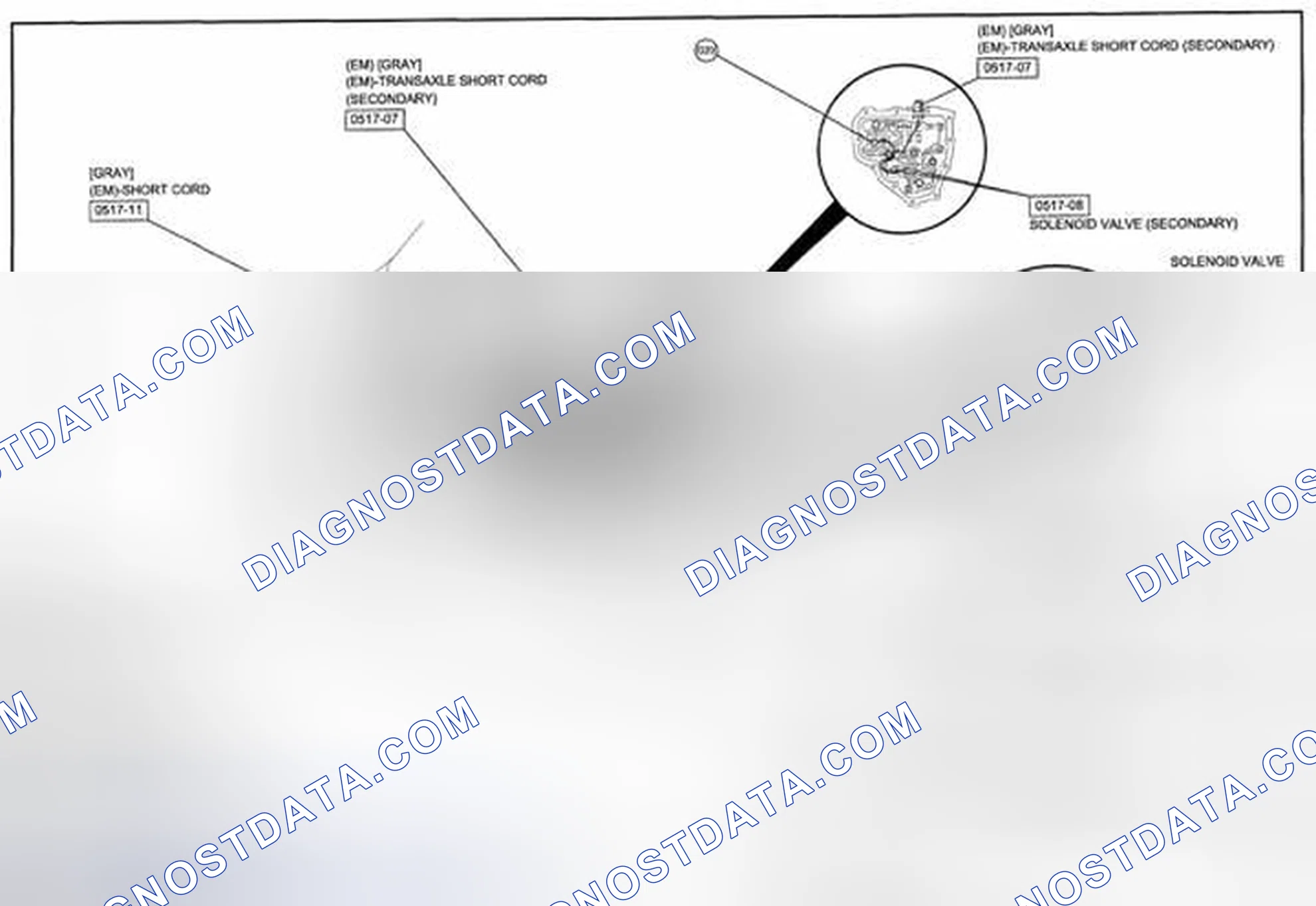 Scheme 195: Automatic Transaxle Control System (FS5A-EL) Wiring Diagram - 0517-D (2 Of 2)