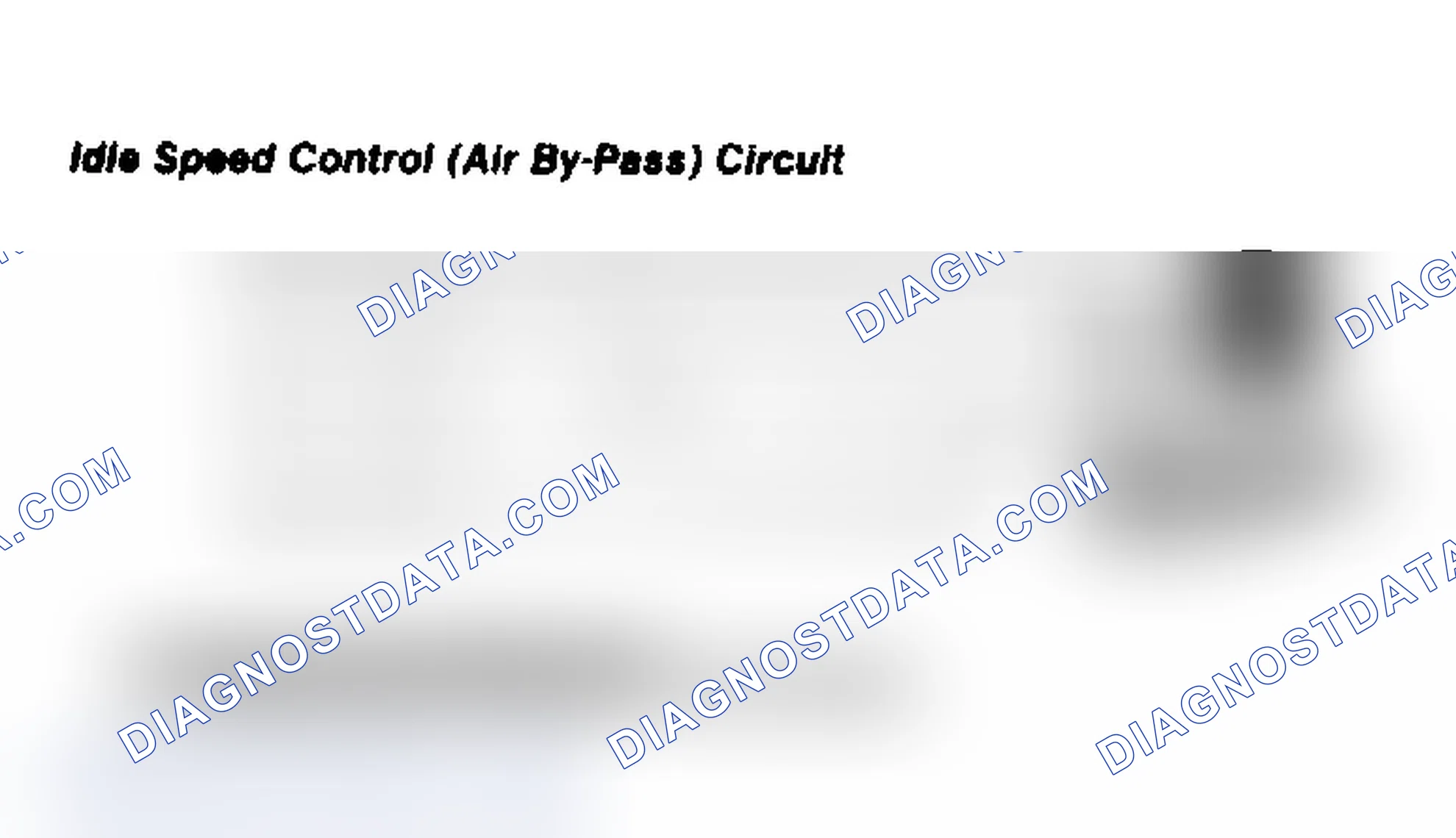 Scheme 33: Idle Speed Control (Air By-Pass) Circuit
